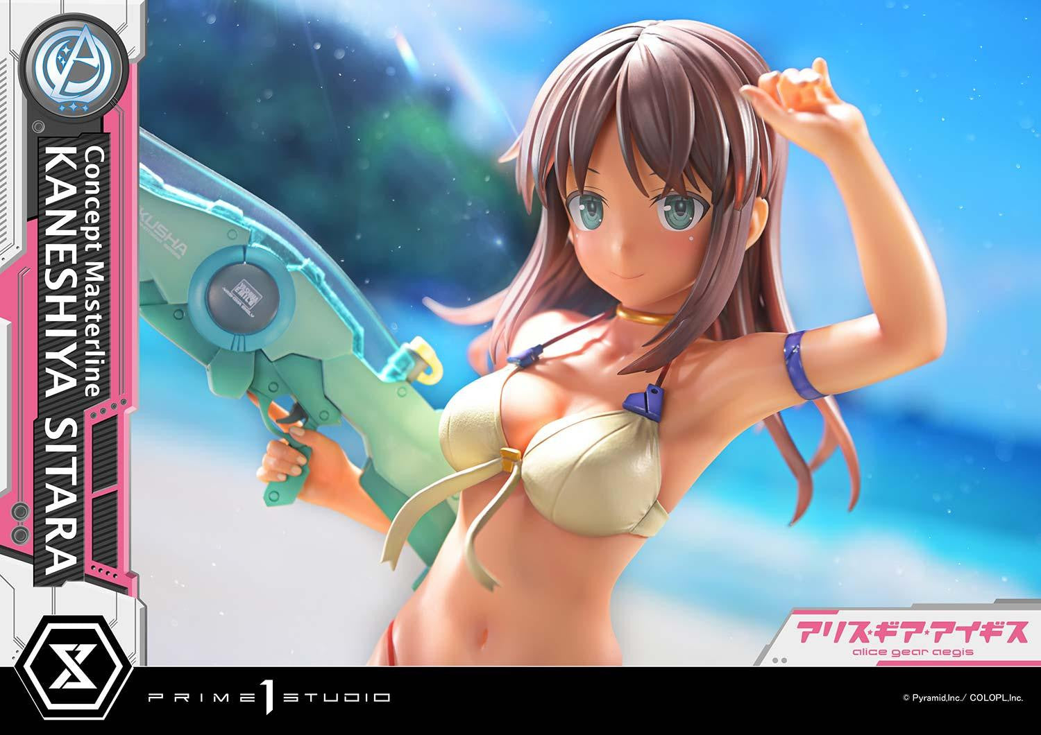PRE-ORDER Prime 1 Studio - Concept Masterline - Alice Gear Aegis - Kaneshiya Sitara 1/5