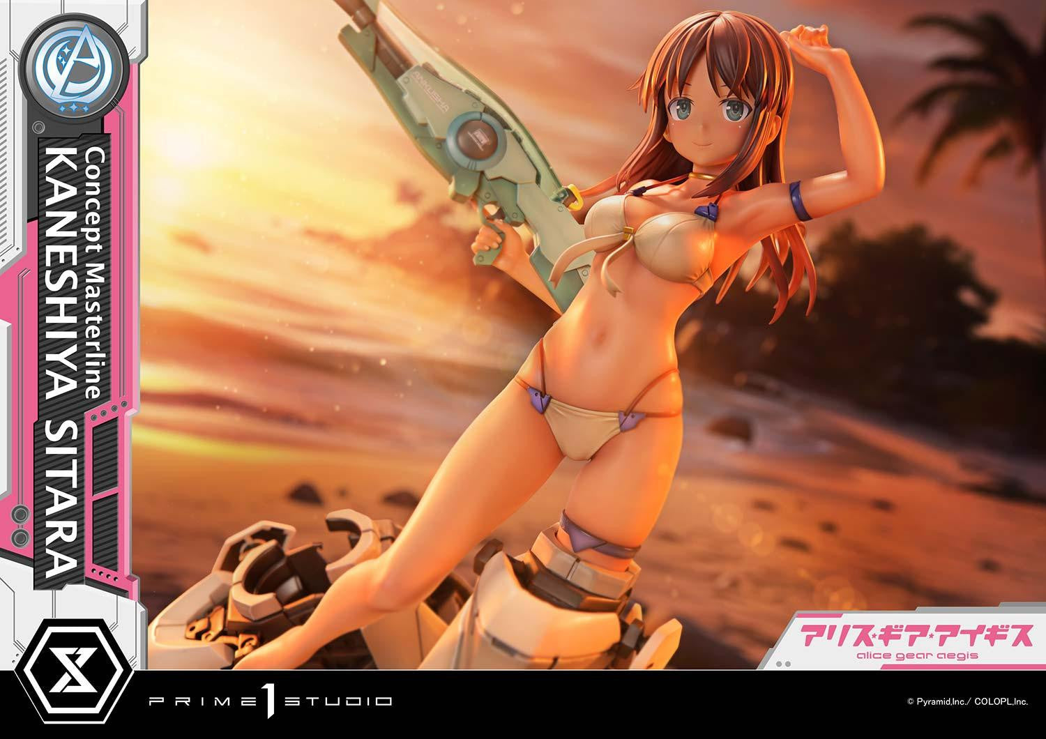 PRE-ORDER Prime 1 Studio - Concept Masterline - Alice Gear Aegis - Kaneshiya Sitara 1/5