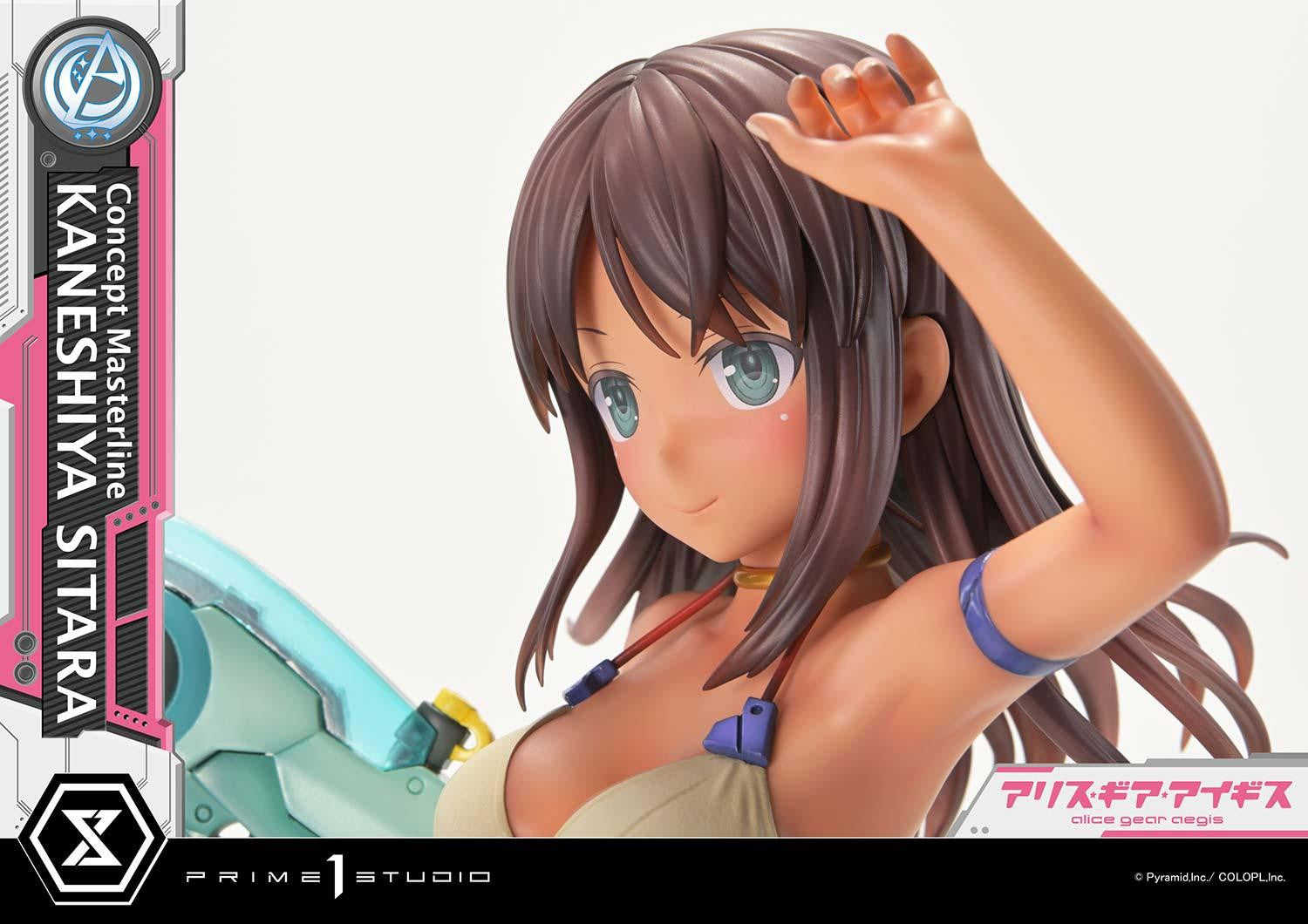 PRE-ORDER Prime 1 Studio - Concept Masterline - Alice Gear Aegis - Kaneshiya Sitara 1/5