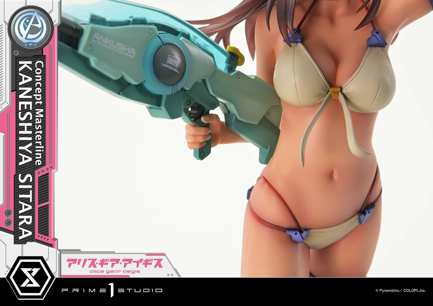 PRE-ORDER Prime 1 Studio - Concept Masterline - Alice Gear Aegis - Kaneshiya Sitara 1/5