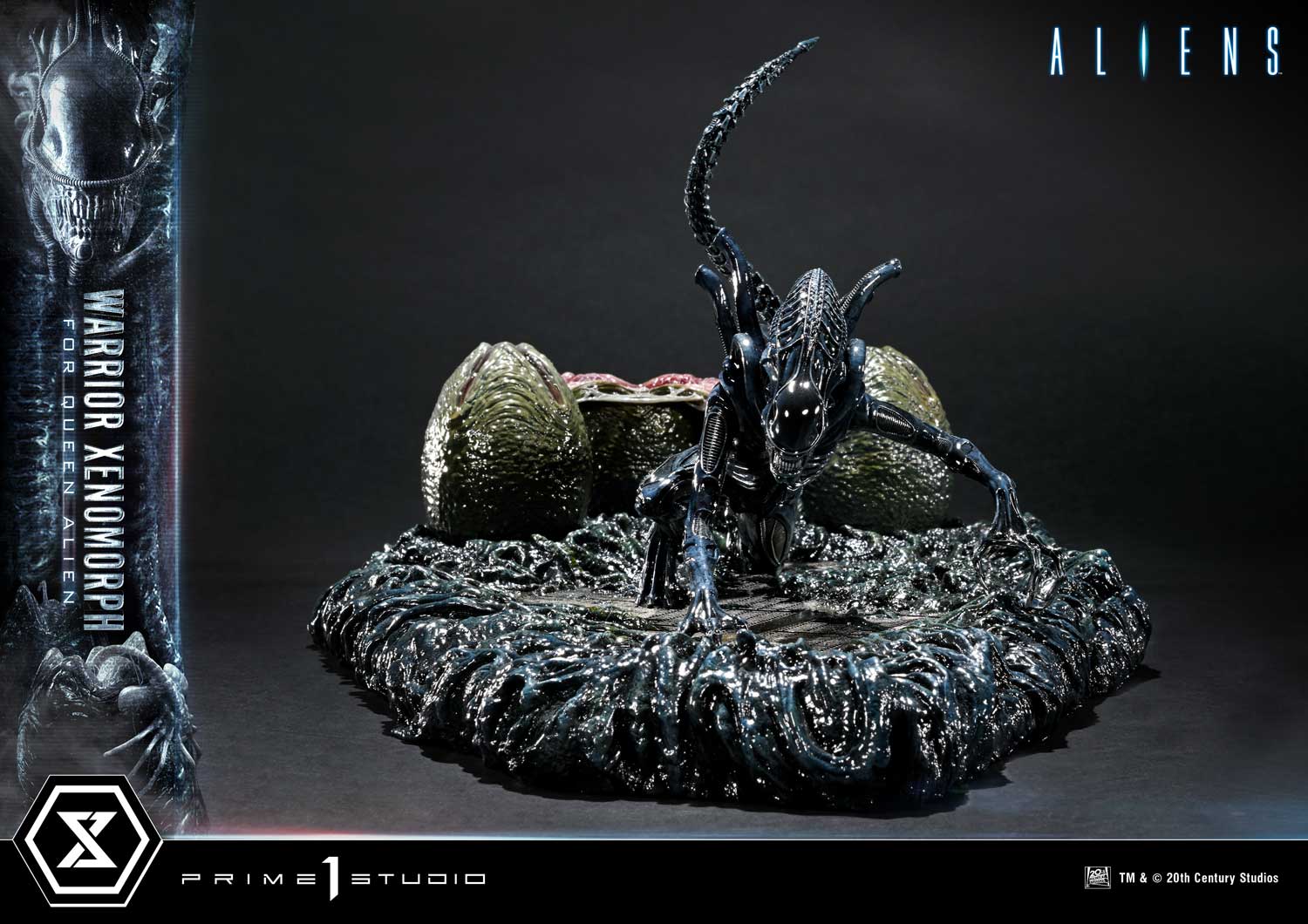 PRE-ORDER Prime 1 Studio - Ultimate Diorama Masterline - Aliens - Warrior Xenomorph for Queen Alien