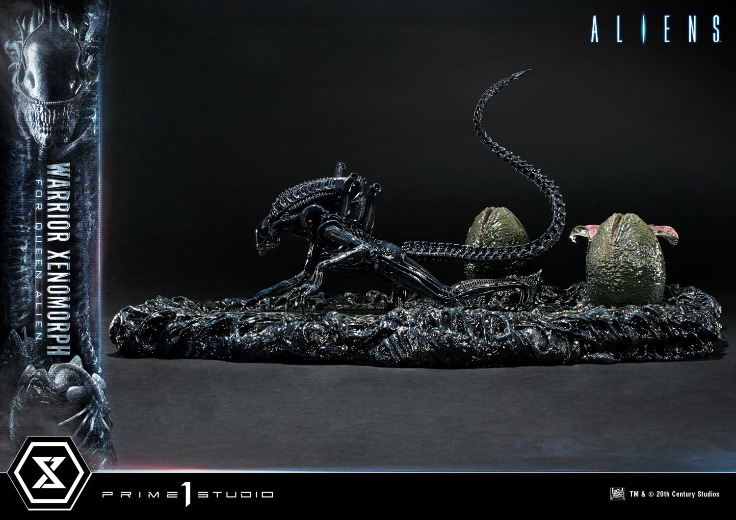 PRE-ORDER Prime 1 Studio - Ultimate Diorama Masterline - Aliens - Warrior Xenomorph for Queen Alien