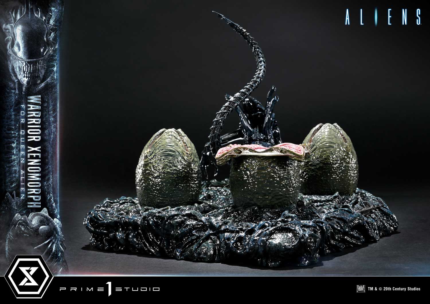 PRE-ORDER Prime 1 Studio - Ultimate Diorama Masterline - Aliens - Warrior Xenomorph for Queen Alien