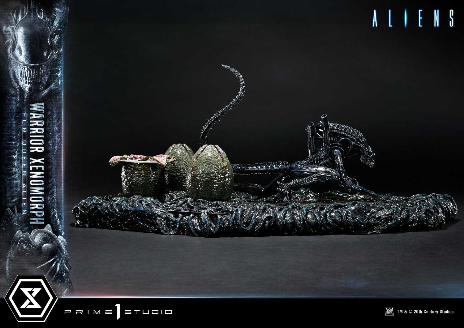 PRE-ORDER Prime 1 Studio - Ultimate Diorama Masterline - Aliens - Warrior Xenomorph for Queen Alien