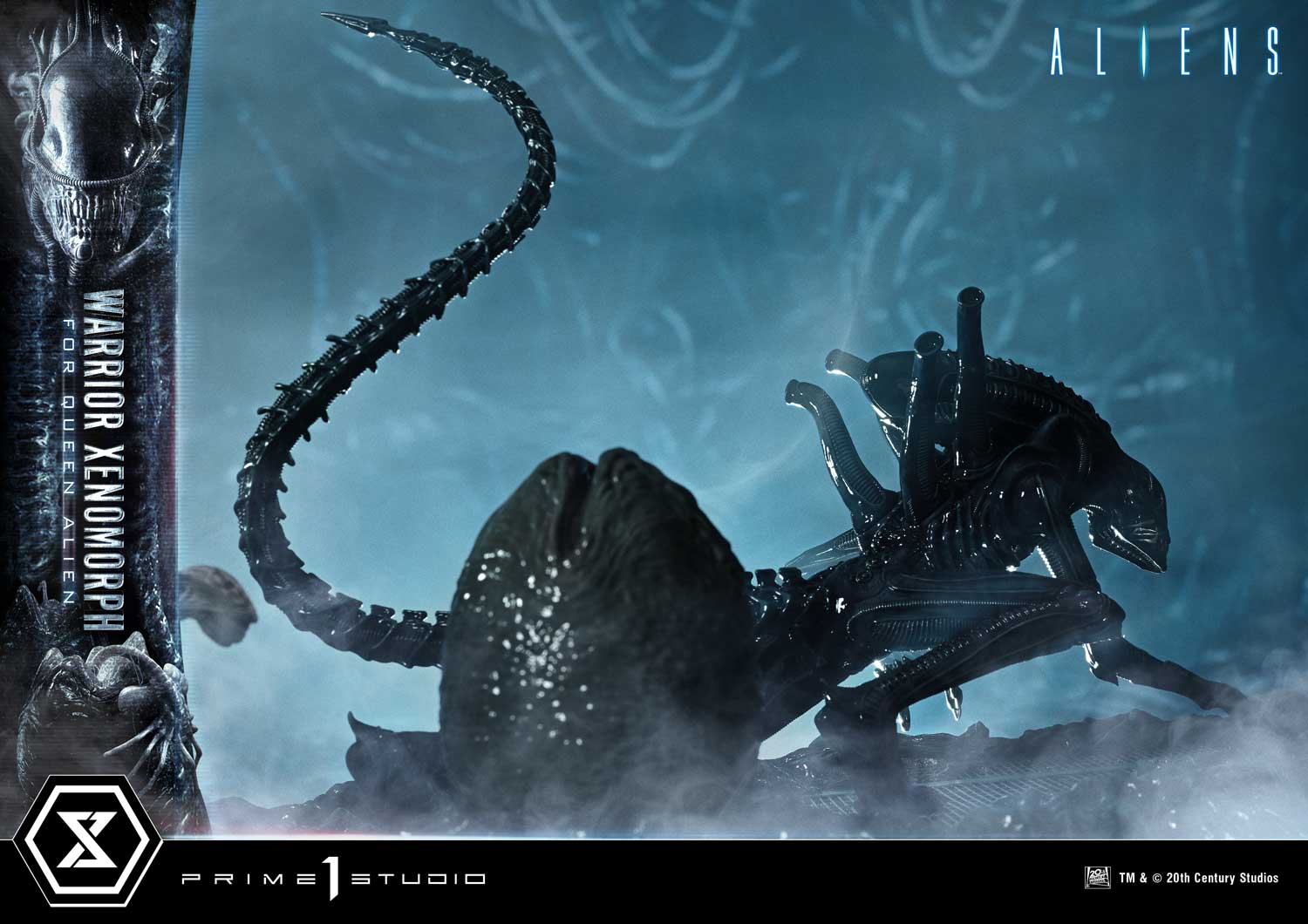 PRE-ORDER Prime 1 Studio - Ultimate Diorama Masterline - Aliens - Warrior Xenomorph for Queen Alien
