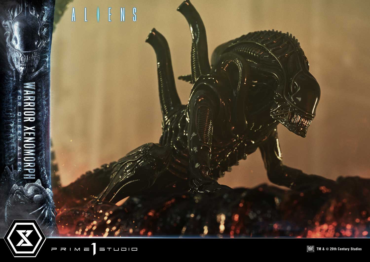PRE-ORDER Prime 1 Studio - Ultimate Diorama Masterline - Aliens - Warrior Xenomorph for Queen Alien