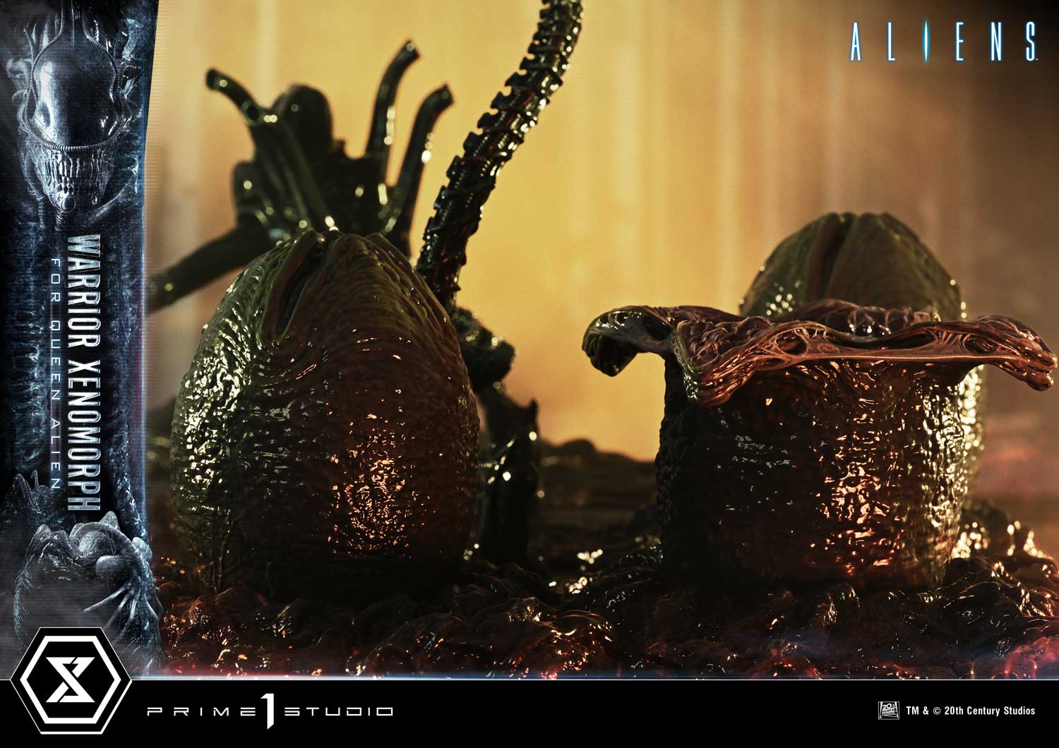 PRE-ORDER Prime 1 Studio - Ultimate Diorama Masterline - Aliens - Warrior Xenomorph for Queen Alien