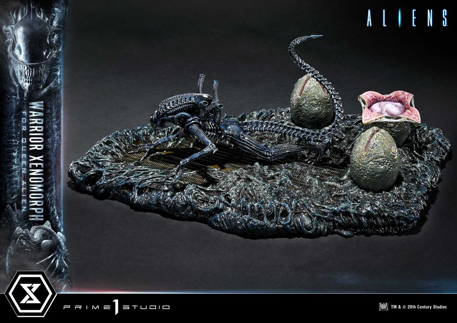 PRE-ORDER Prime 1 Studio - Ultimate Diorama Masterline - Aliens - Warrior Xenomorph for Queen Alien