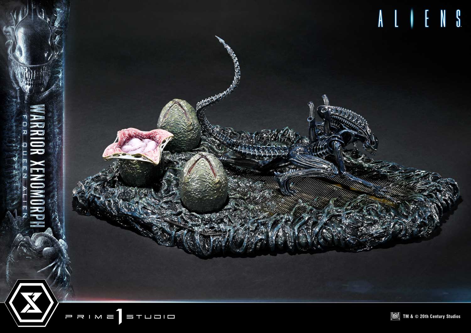 PRE-ORDER Prime 1 Studio - Ultimate Diorama Masterline - Aliens - Warrior Xenomorph for Queen Alien