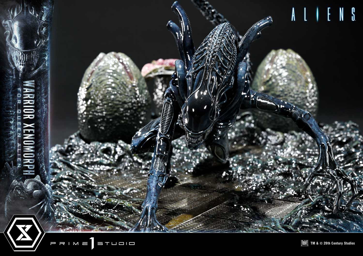 PRE-ORDER Prime 1 Studio - Ultimate Diorama Masterline - Aliens - Warrior Xenomorph for Queen Alien
