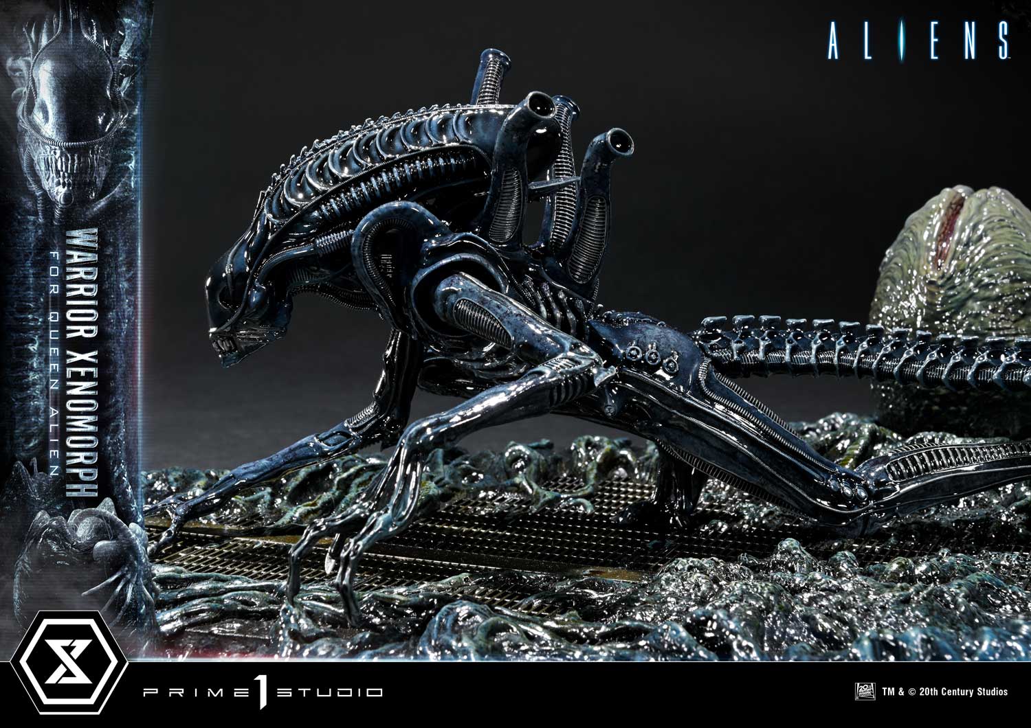 PRE-ORDER Prime 1 Studio - Ultimate Diorama Masterline - Aliens - Warrior Xenomorph for Queen Alien