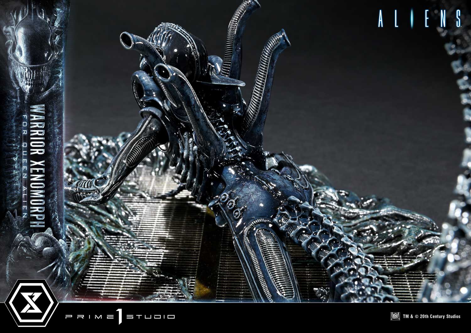 PRE-ORDER Prime 1 Studio - Ultimate Diorama Masterline - Aliens - Warrior Xenomorph for Queen Alien
