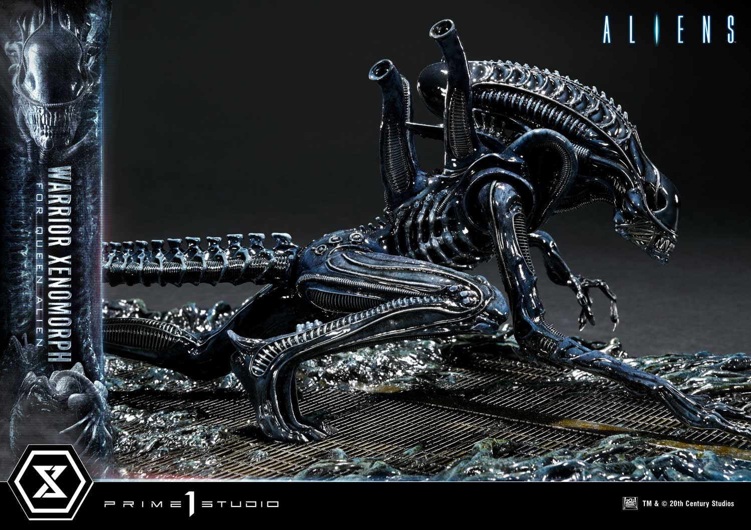 PRE-ORDER Prime 1 Studio - Ultimate Diorama Masterline - Aliens - Warrior Xenomorph for Queen Alien