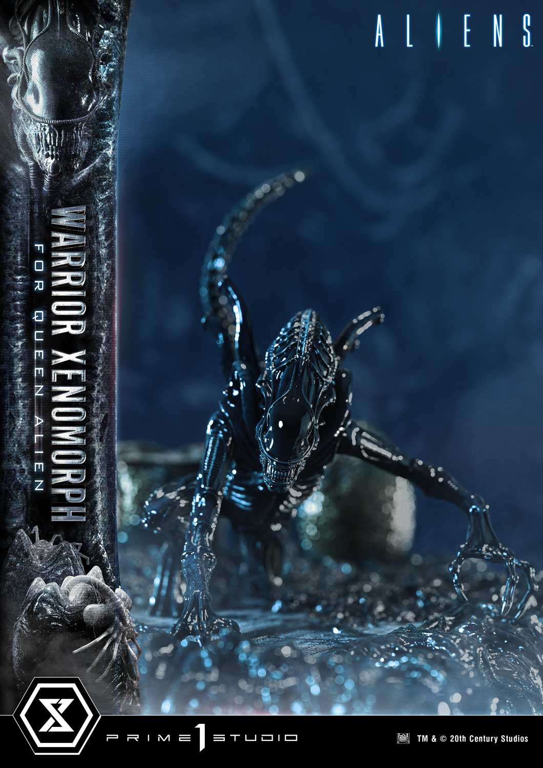 PRE-ORDER Prime 1 Studio - Ultimate Diorama Masterline - Aliens - Warrior Xenomorph for Queen Alien