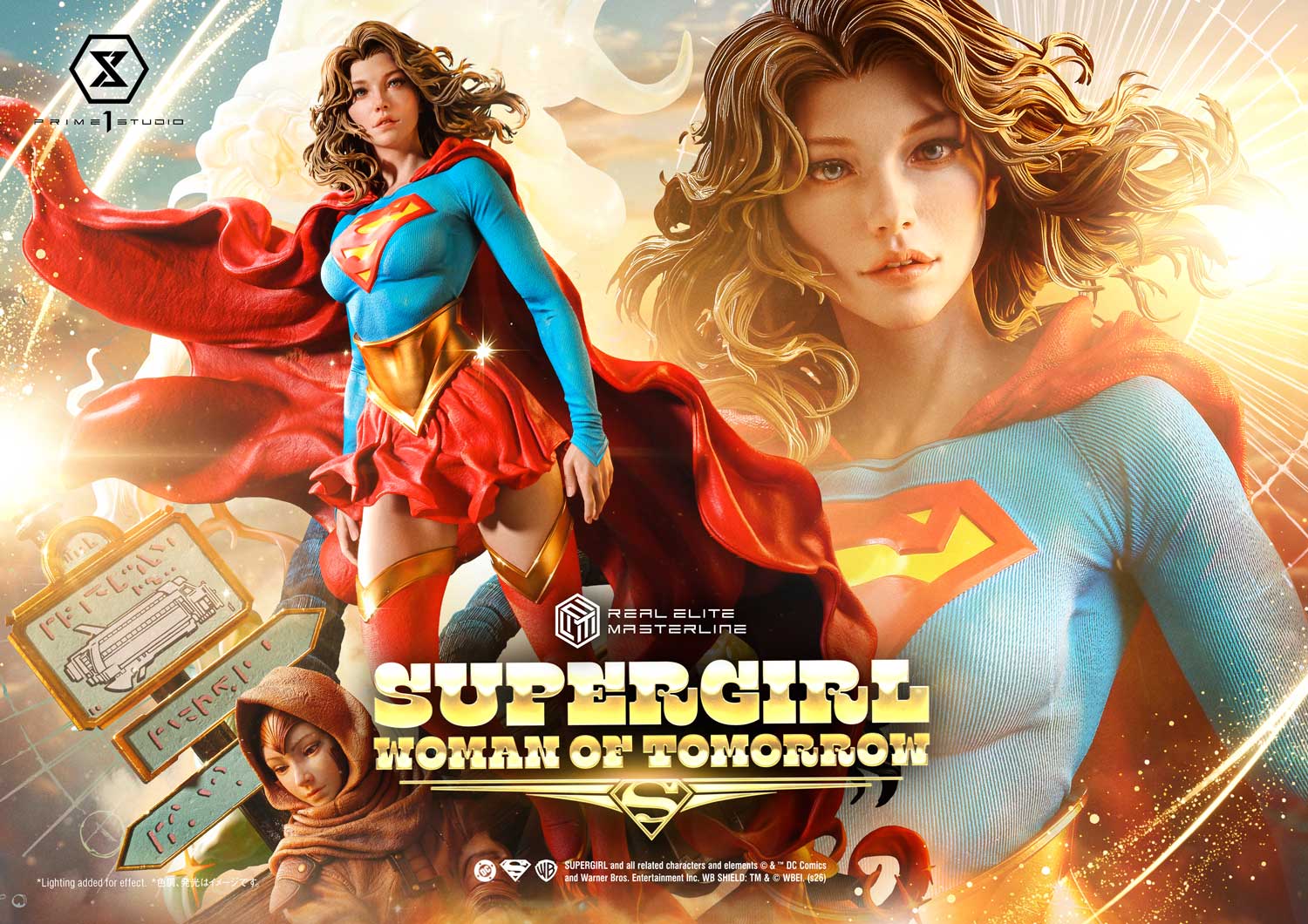 PRE-ORDER Prime 1 Studio - Real Elite Masterline - Supergirl: Woman of Tomorrow - Supergirl: Bonus Version 1/4