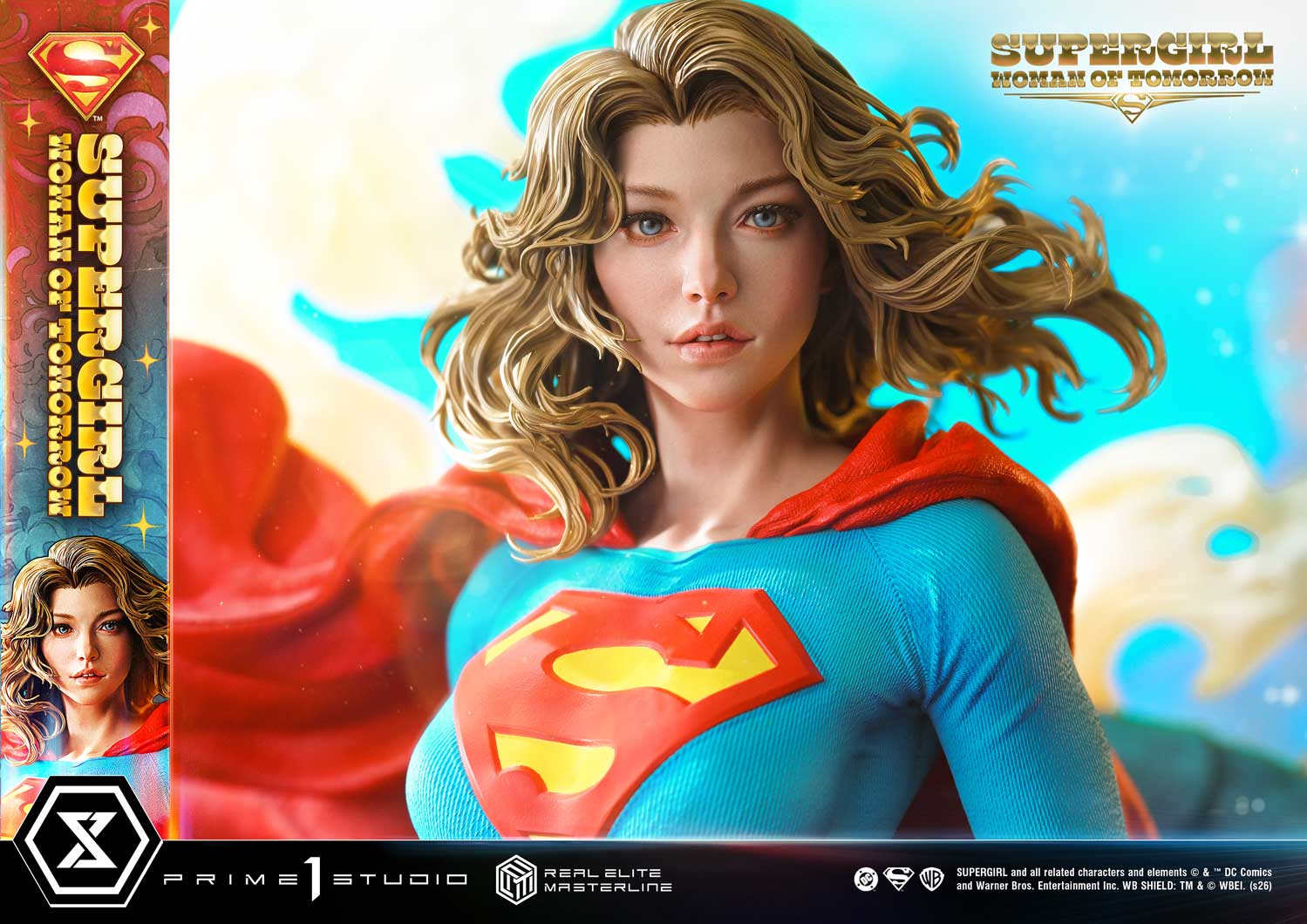 PRE-ORDER Prime 1 Studio - Real Elite Masterline - Supergirl: Woman of Tomorrow - Supergirl: Bonus Version 1/4