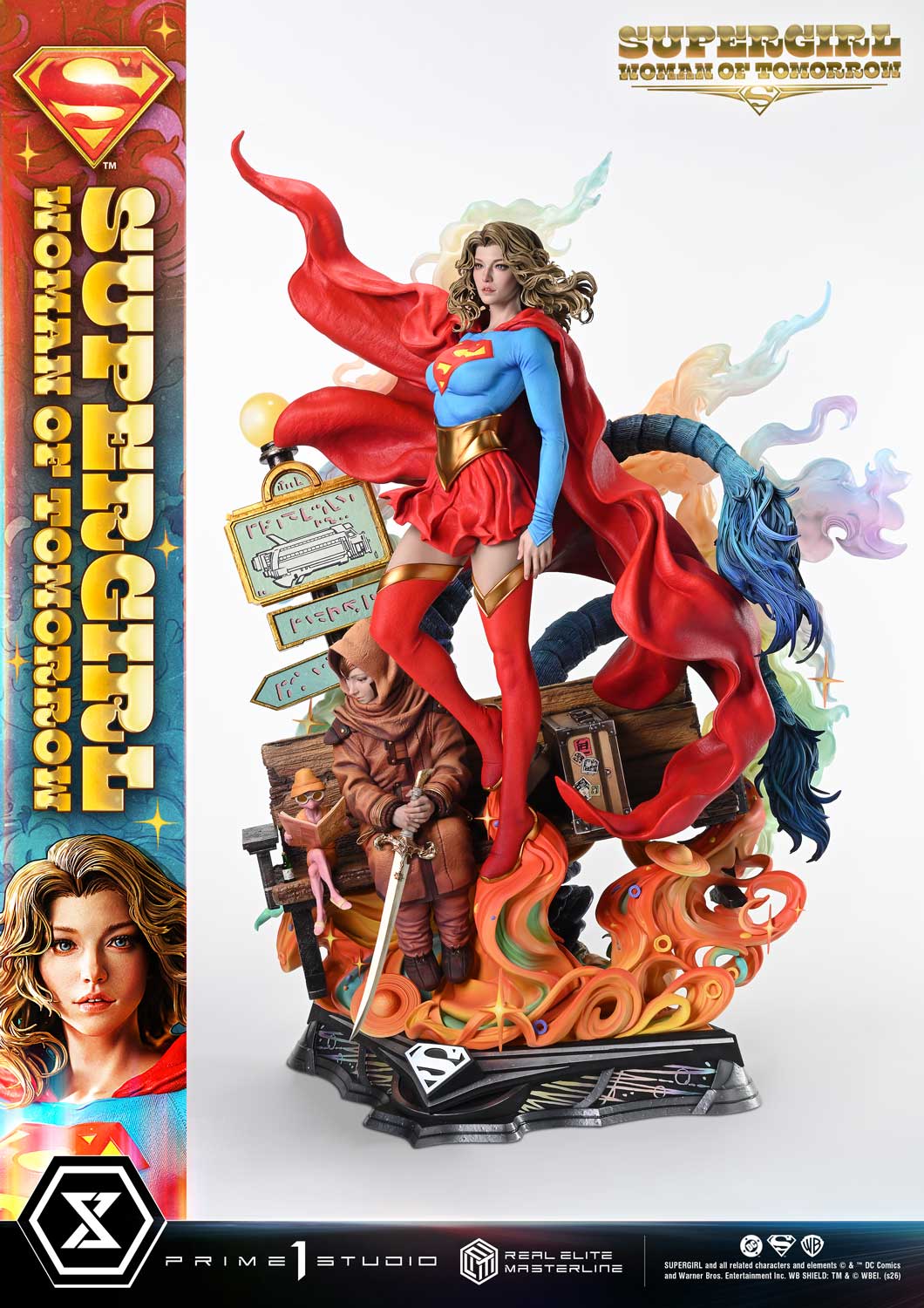 PRE-ORDER Prime 1 Studio - Real Elite Masterline - Supergirl: Woman of Tomorrow - Supergirl: Bonus Version 1/4