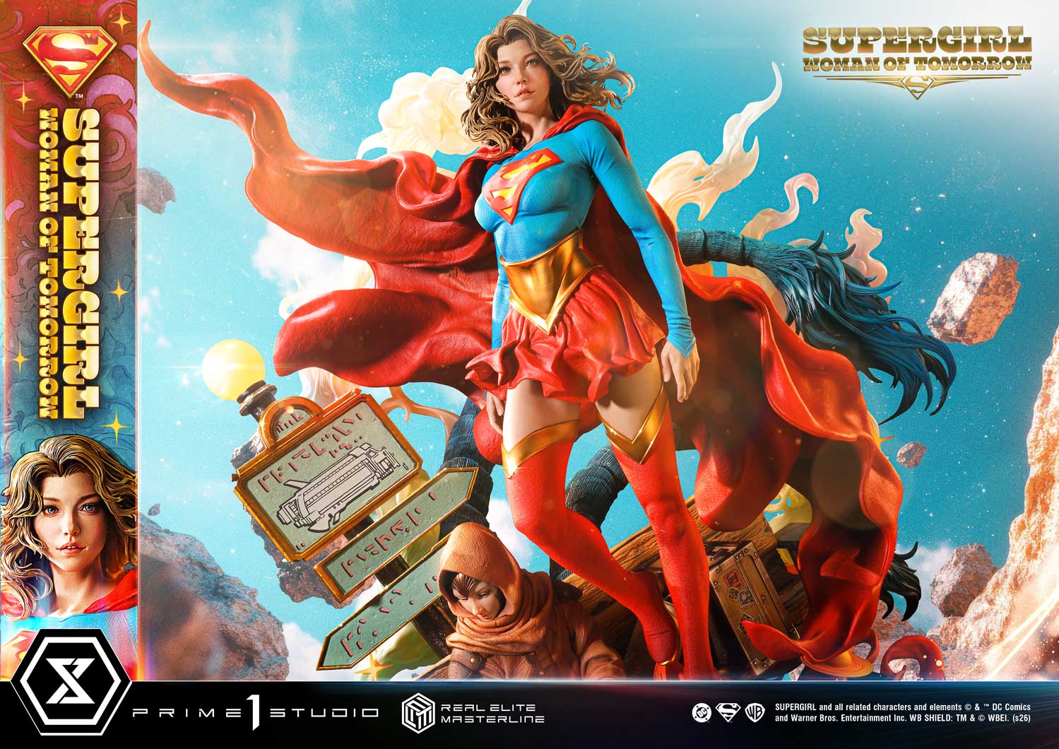 PRE-ORDER Prime 1 Studio - Real Elite Masterline - Supergirl: Woman of Tomorrow - Supergirl: Bonus Version 1/4