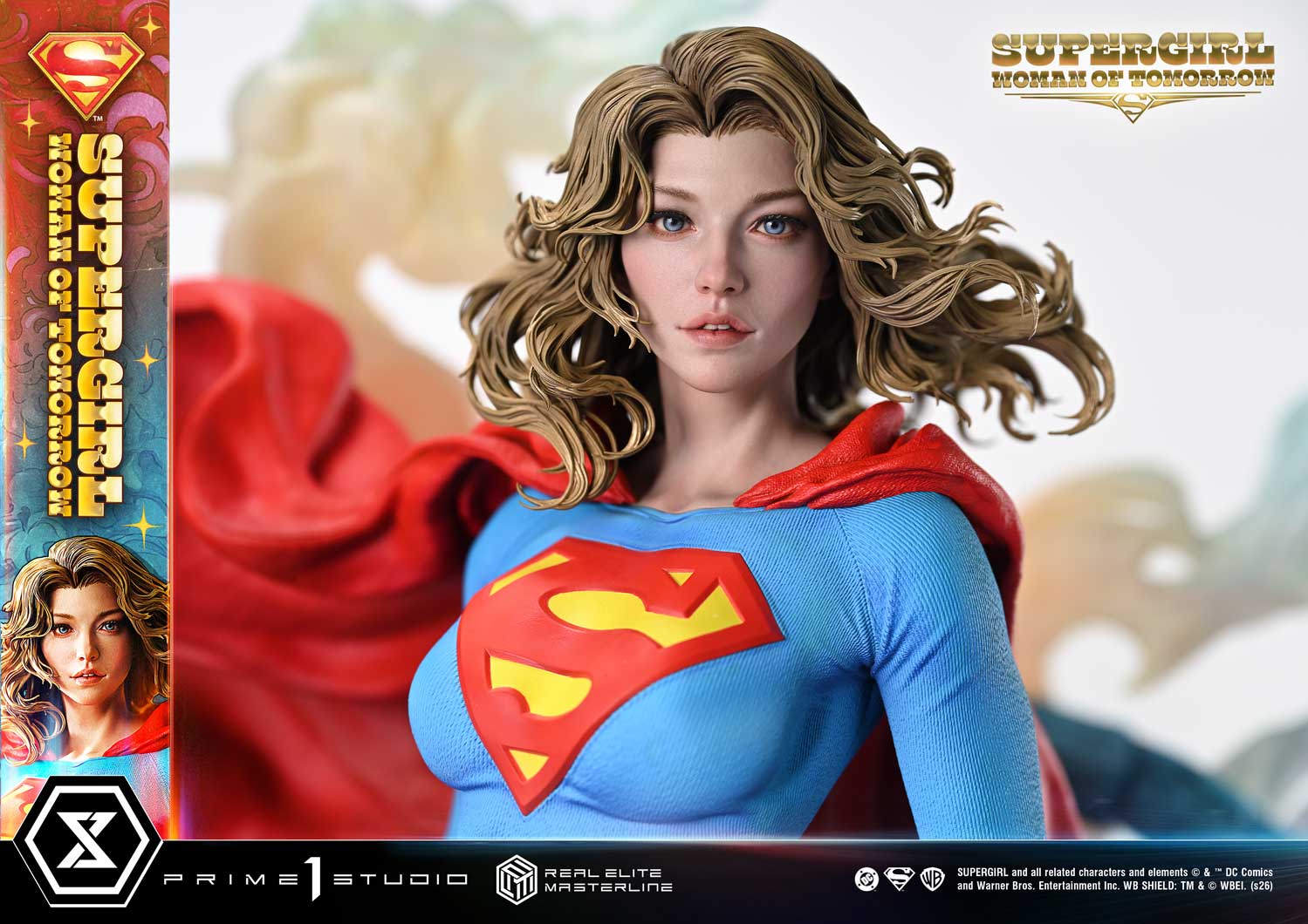 PRE-ORDER Prime 1 Studio - Real Elite Masterline - Supergirl: Woman of Tomorrow - Supergirl: Bonus Version 1/4