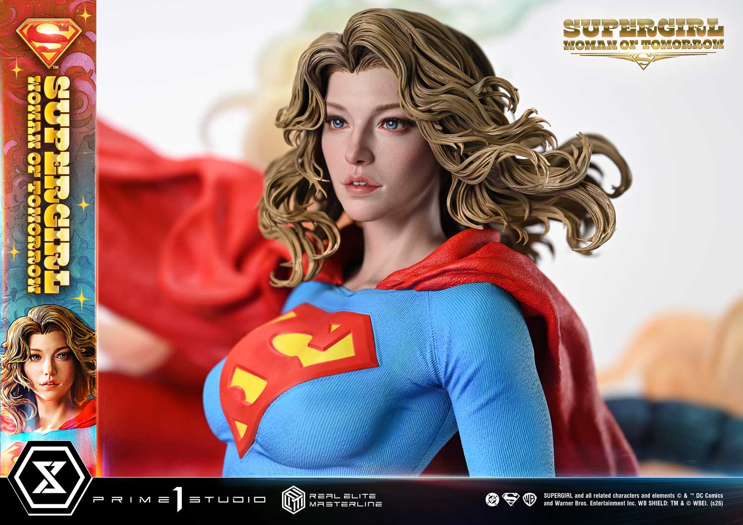 PRE-ORDER Prime 1 Studio - Real Elite Masterline - Supergirl: Woman of Tomorrow - Supergirl: Bonus Version 1/4