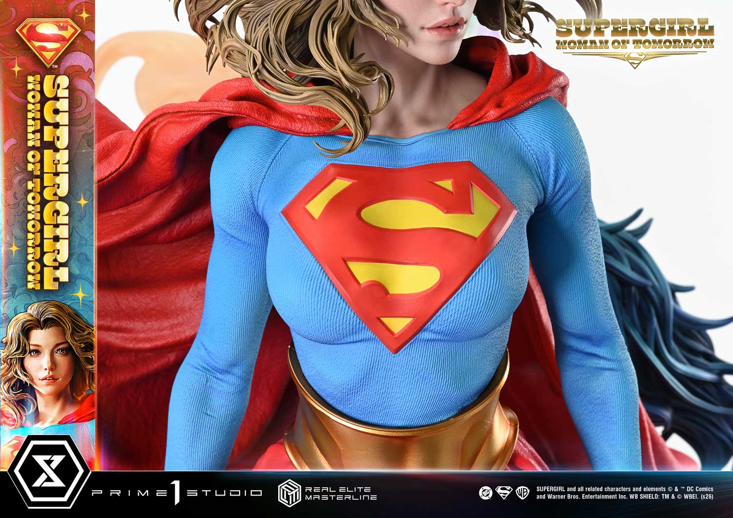 PRE-ORDER Prime 1 Studio - Real Elite Masterline - Supergirl: Woman of Tomorrow - Supergirl: Bonus Version 1/4