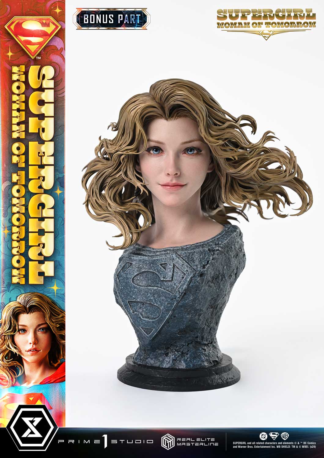 PRE-ORDER Prime 1 Studio - Real Elite Masterline - Supergirl: Woman of Tomorrow - Supergirl: Bonus Version 1/4