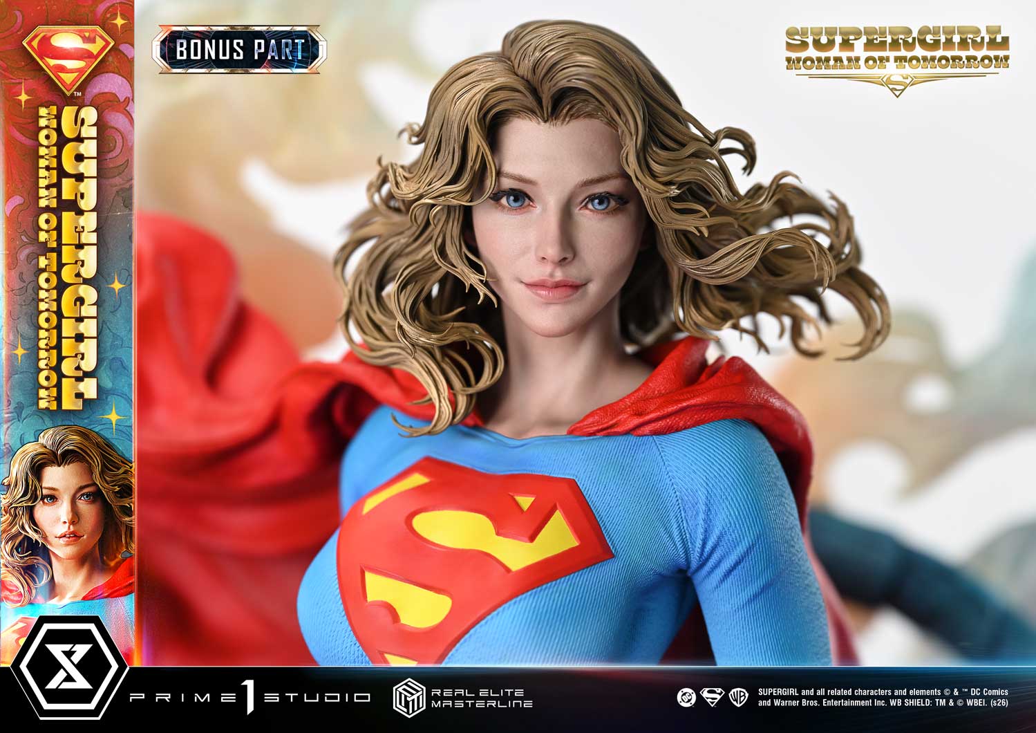 PRE-ORDER Prime 1 Studio - Real Elite Masterline - Supergirl: Woman of Tomorrow - Supergirl: Bonus Version 1/4