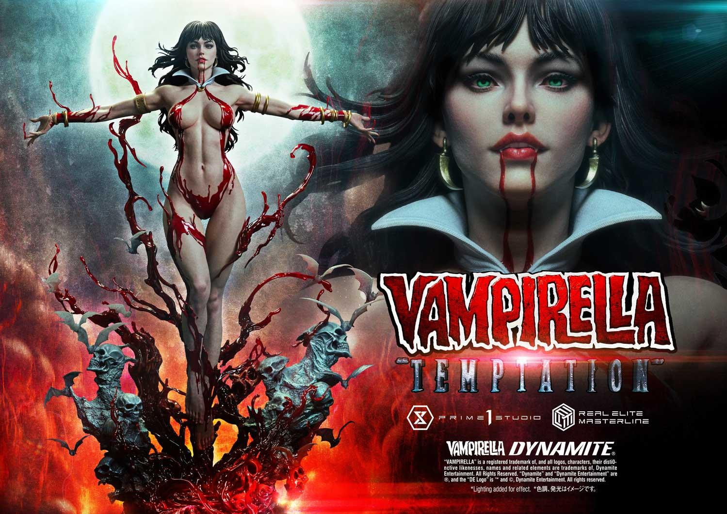 PRE-ORDER Prime 1 Studio - Real Elite Masterline - Vampirella - Vampirella: Temptation 1/3