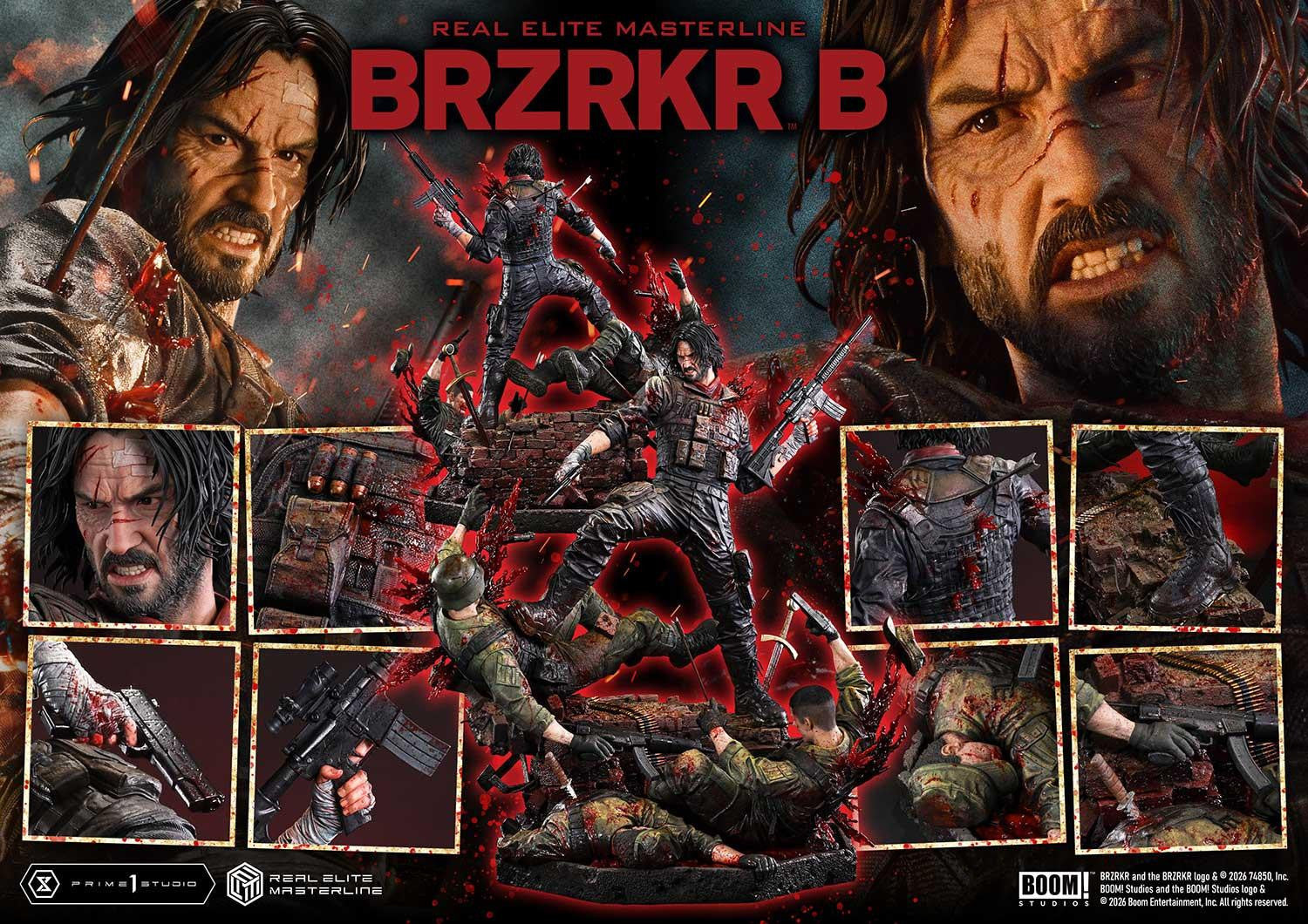 PRE-ORDER Prime 1 Studio - Real Elite Masterline - BRZRKR - B 1/4
