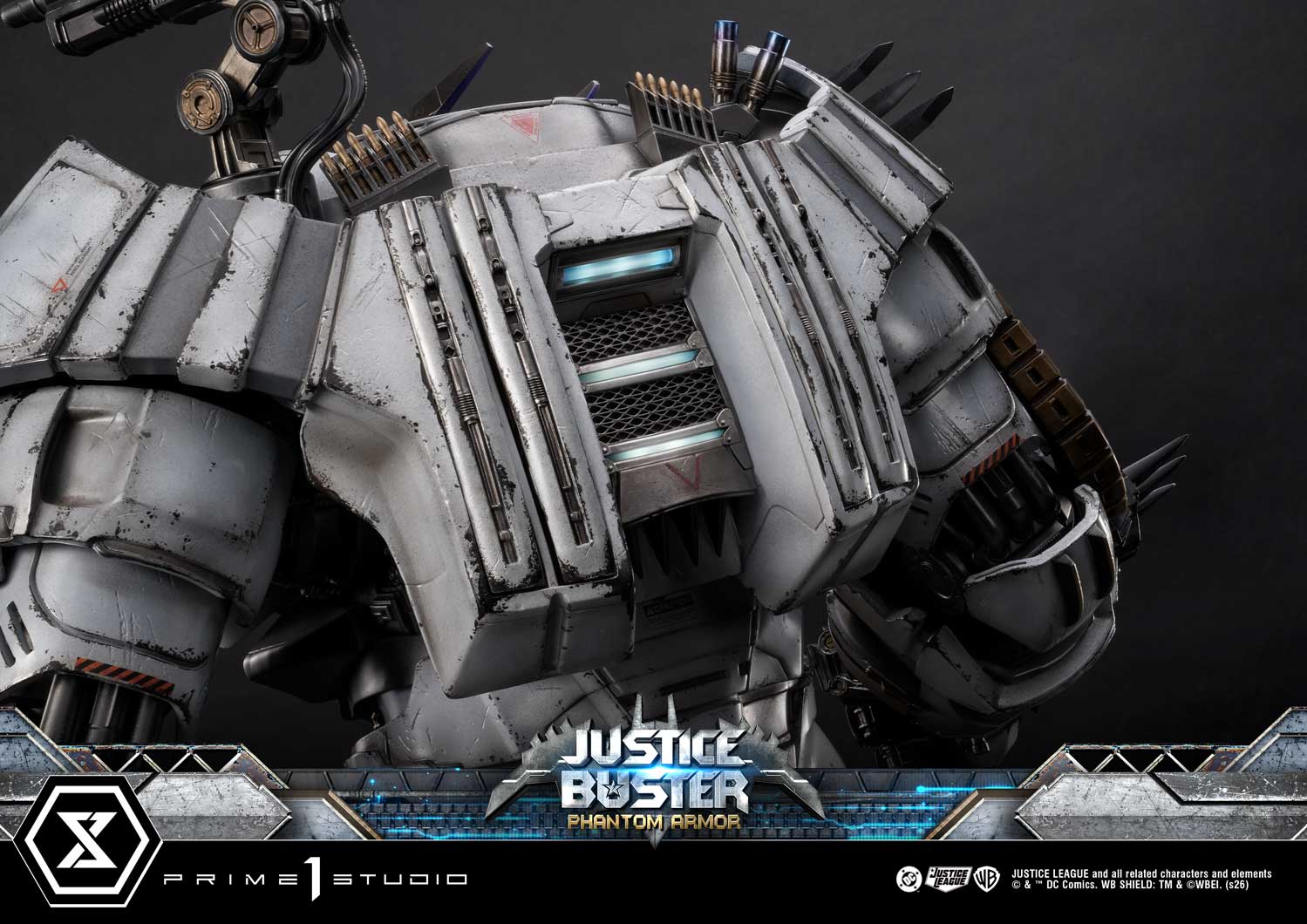 PRE-ORDER Prime 1 Studio - Ultimate Museum Masterline - Justice League (Comics) - Justice Buster: Phantom Armor (Design By Josh Nizzi)