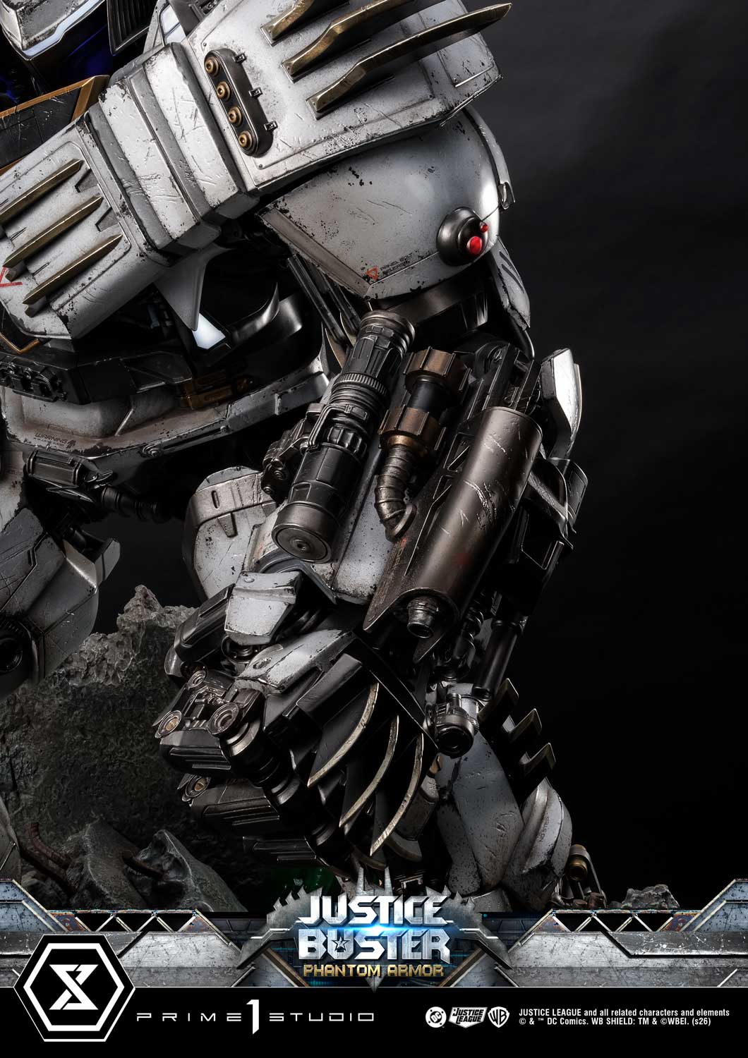 PRE-ORDER Prime 1 Studio - Ultimate Museum Masterline - Justice League (Comics) - Justice Buster: Phantom Armor (Design By Josh Nizzi) Ultimate Version