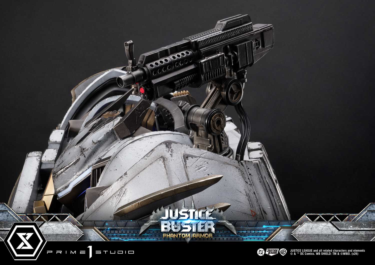 PRE-ORDER Prime 1 Studio - Ultimate Museum Masterline - Justice League (Comics) - Justice Buster: Phantom Armor (Design By Josh Nizzi) Ultimate Version