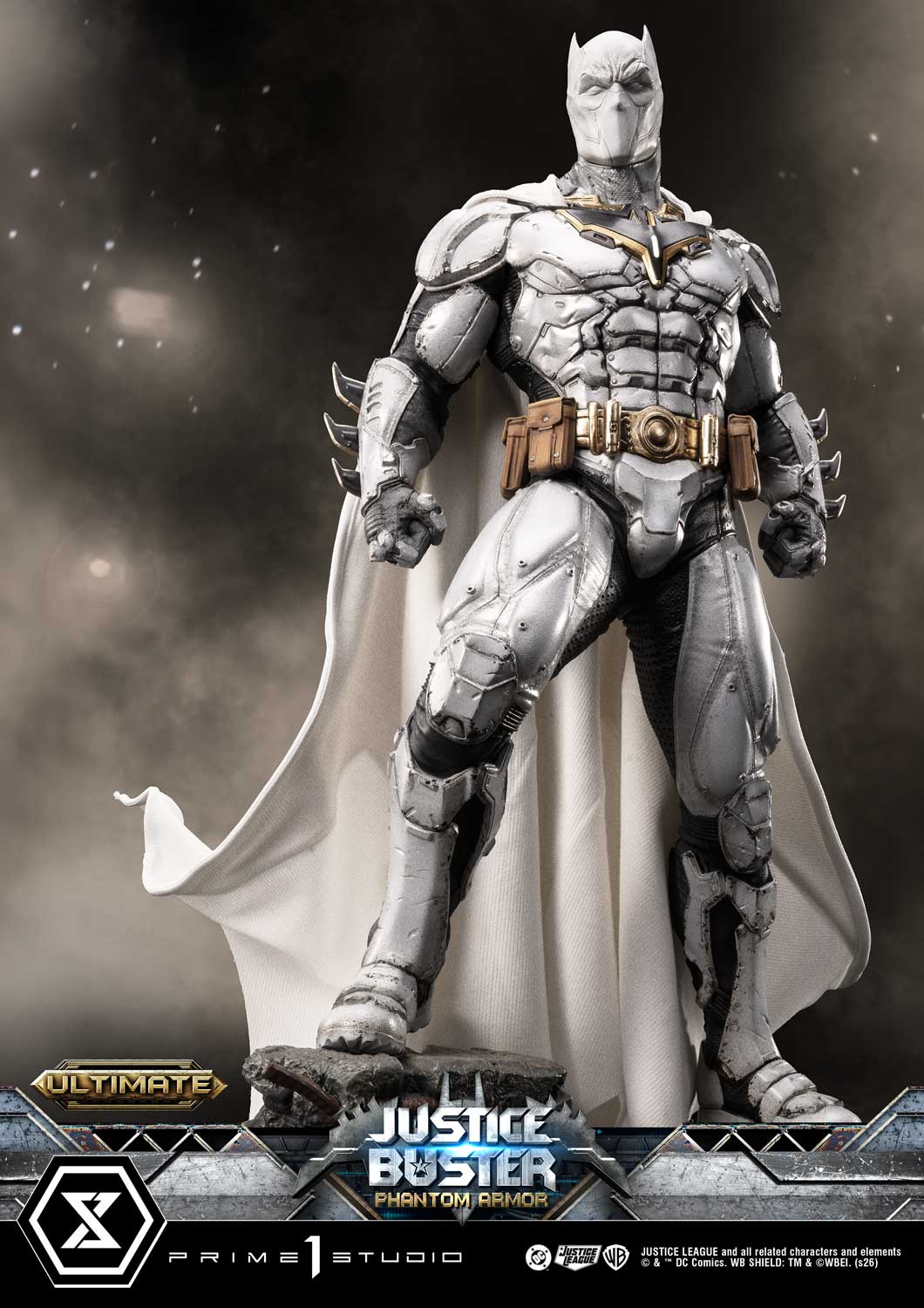 PRE-ORDER Prime 1 Studio - Ultimate Museum Masterline - Justice League (Comics) - Justice Buster: Phantom Armor (Design By Josh Nizzi) Ultimate Bonus Version