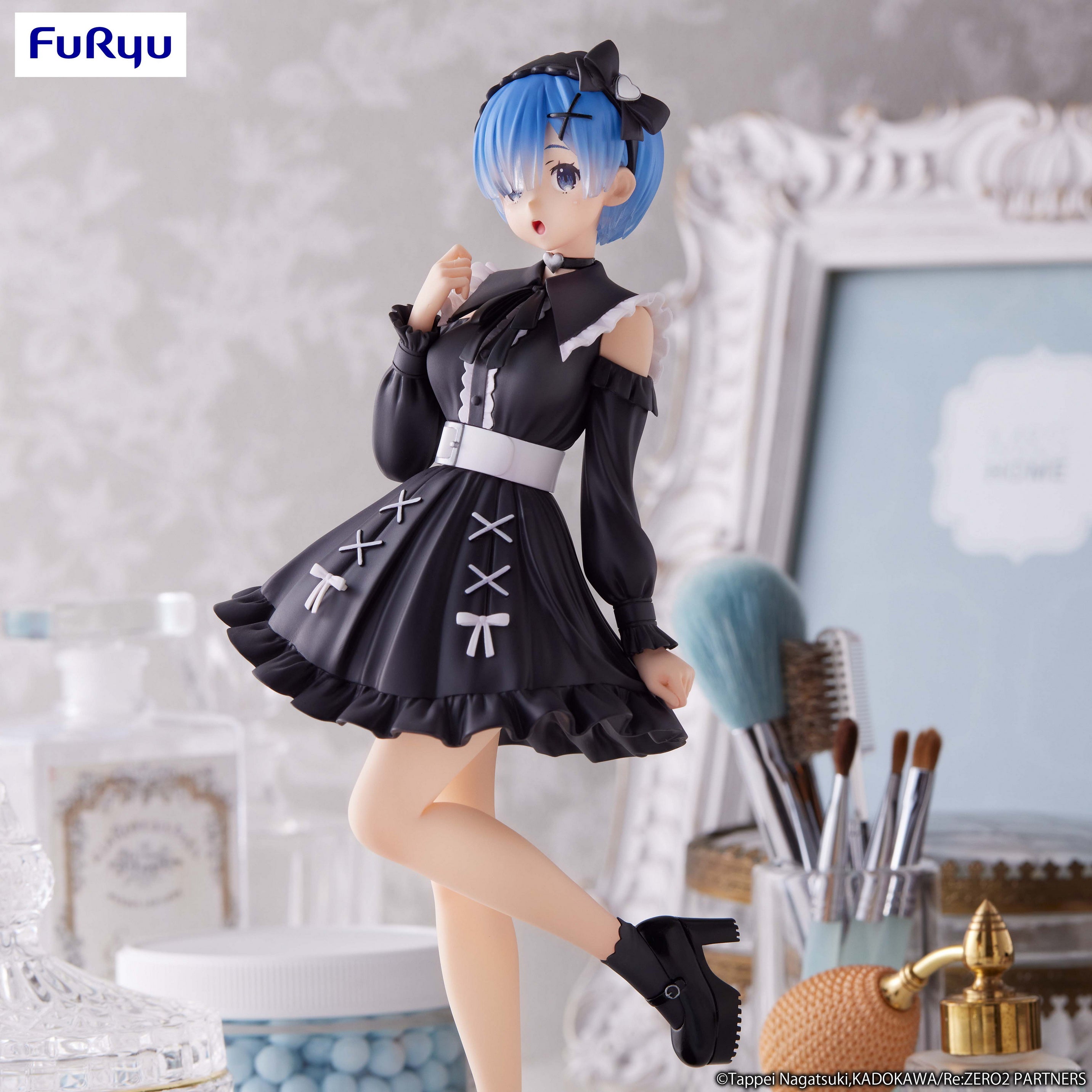 IN-STOCK FuRyu - Re:ZERO -Starting Life in Another World- Trio-Try-iT Figure - Rem: Girly Outfit