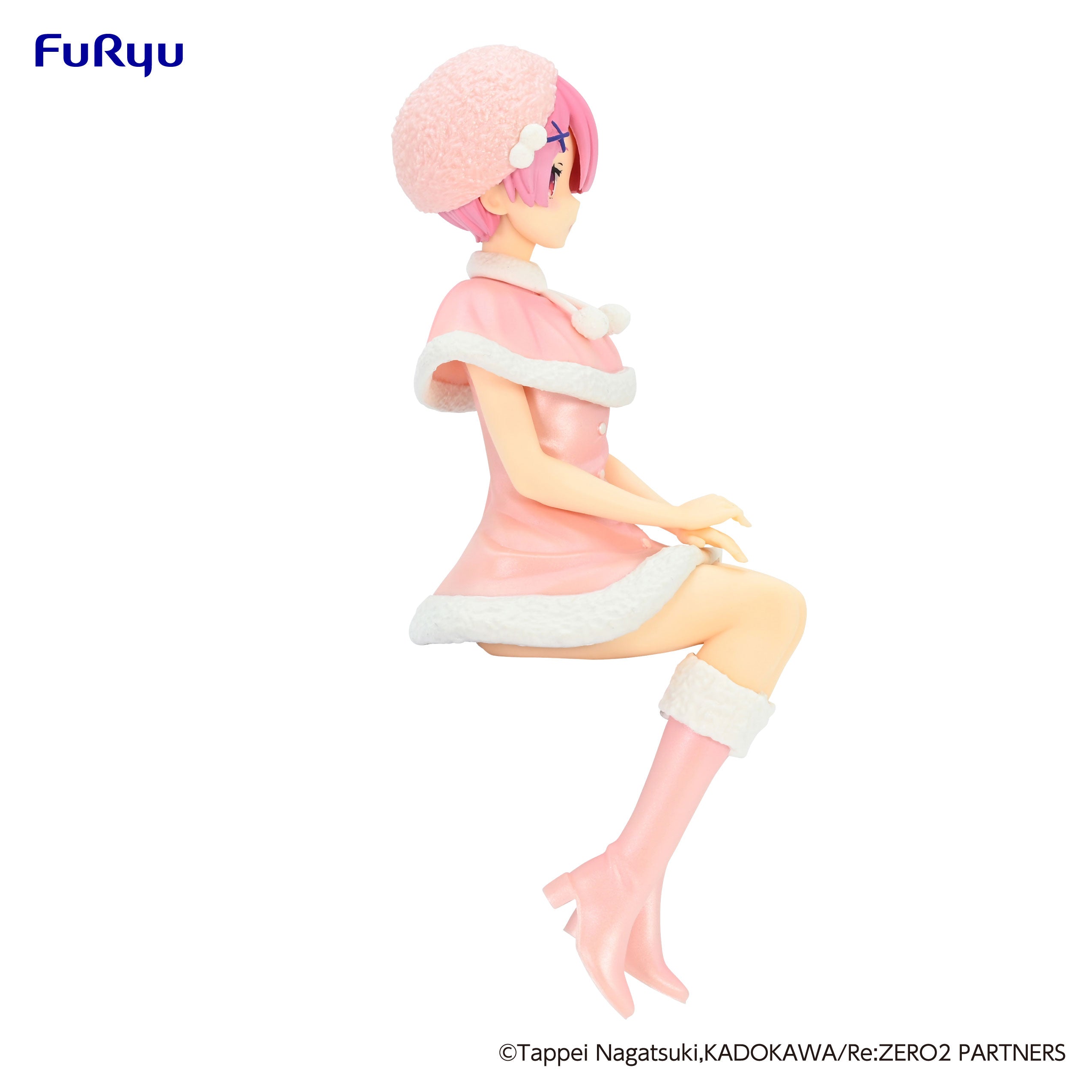 PRE-ORDER Re:ZERO -Starting Life in Another World- Noodle Stopper Figure - Ram: Snow Princess Pearl Color Ver.