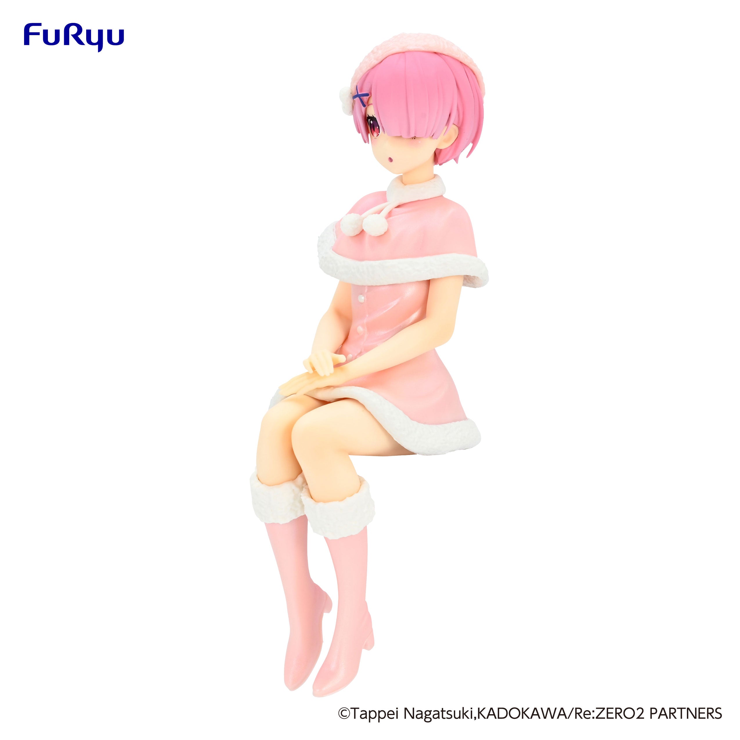 PRE-ORDER Re:ZERO -Starting Life in Another World- Noodle Stopper Figure - Ram: Snow Princess Pearl Color Ver.