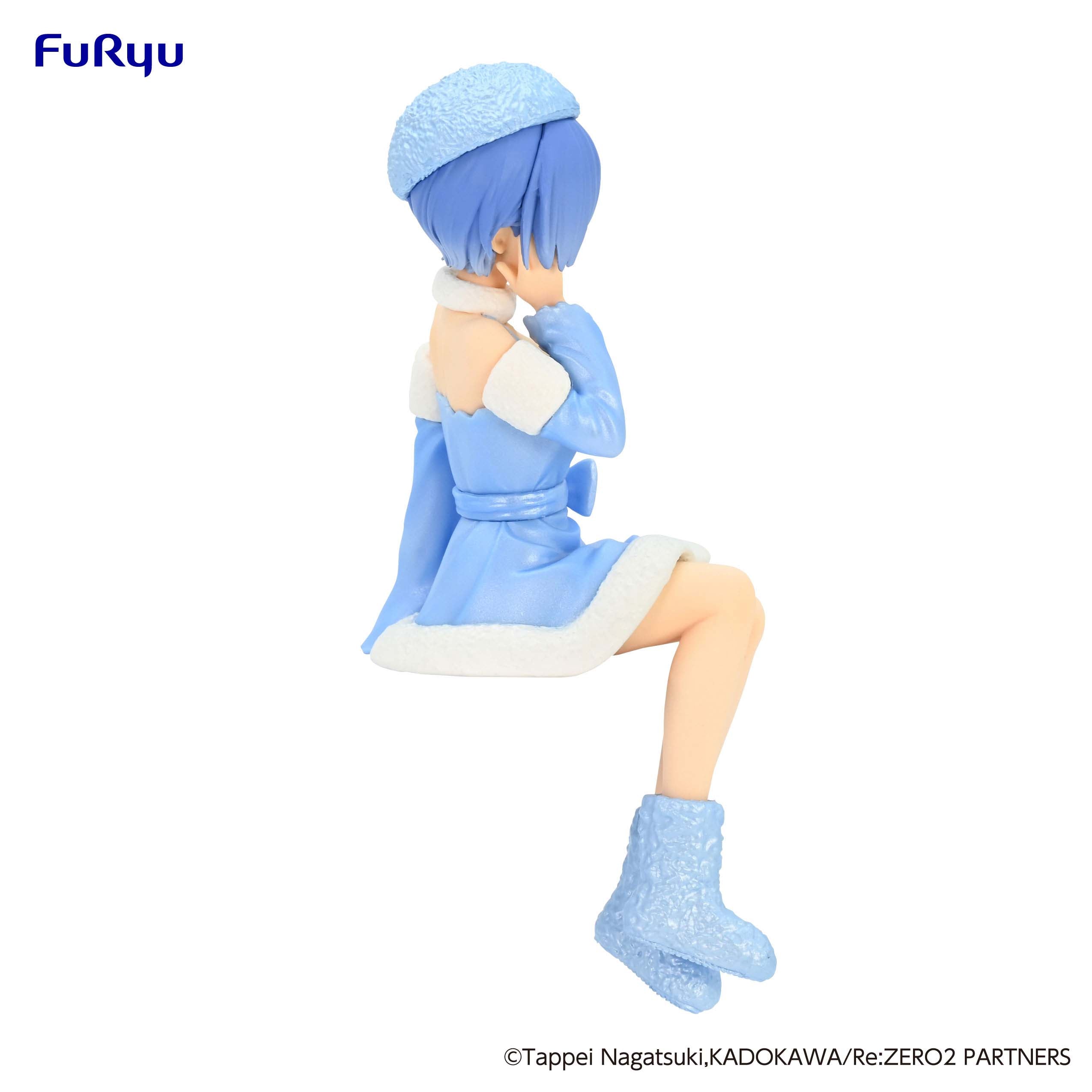 PRE-ORDER FuRyu - Re:ZERO -Starting Life in Another World- Noodle Stopper Figure - Rem: Snow Princess Pearl Color Ver.