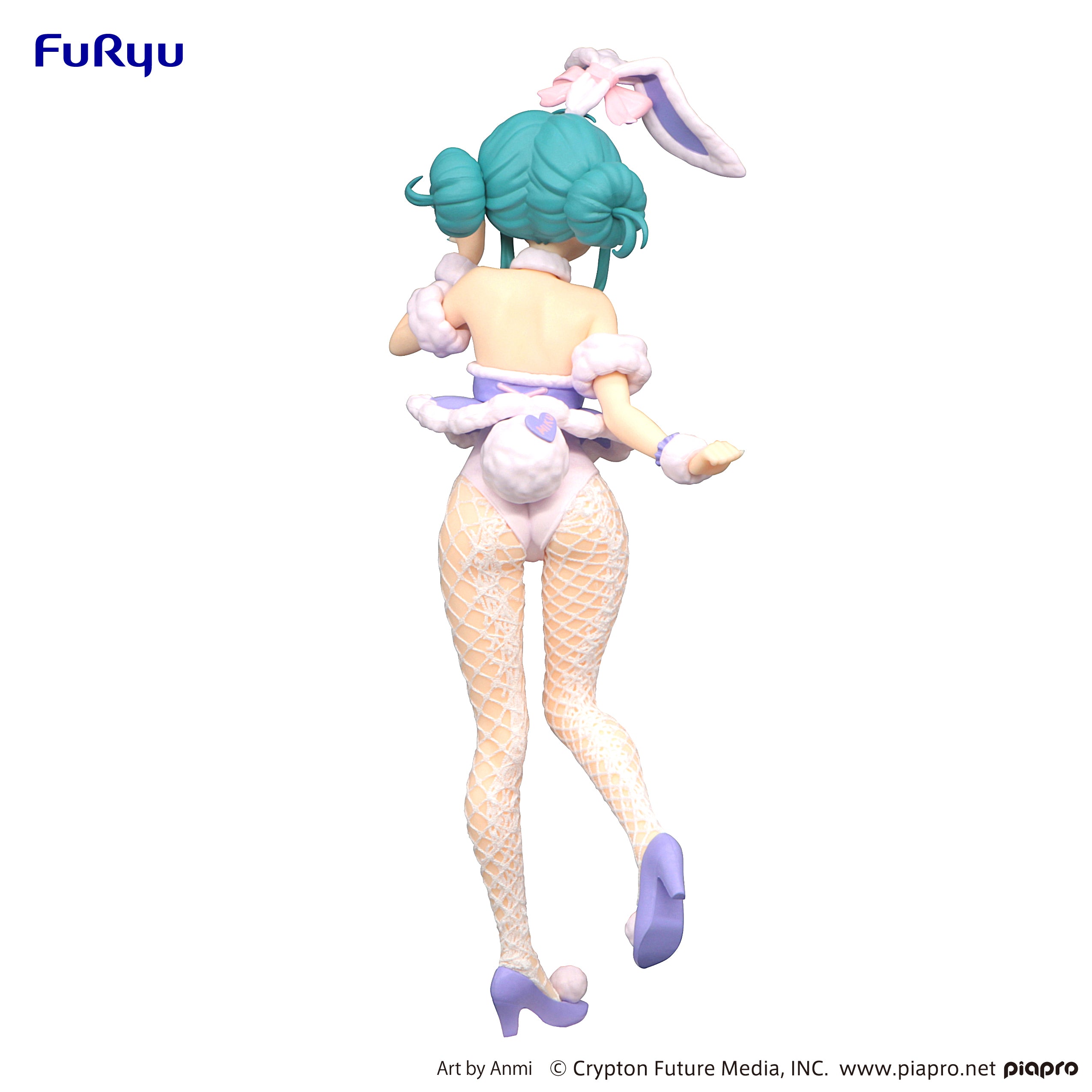 IN-STOCK FuRyu - Vocaloid BiCute Bunnies Figure - Hatsune Miku: White Rabbit Purple Color Ver.