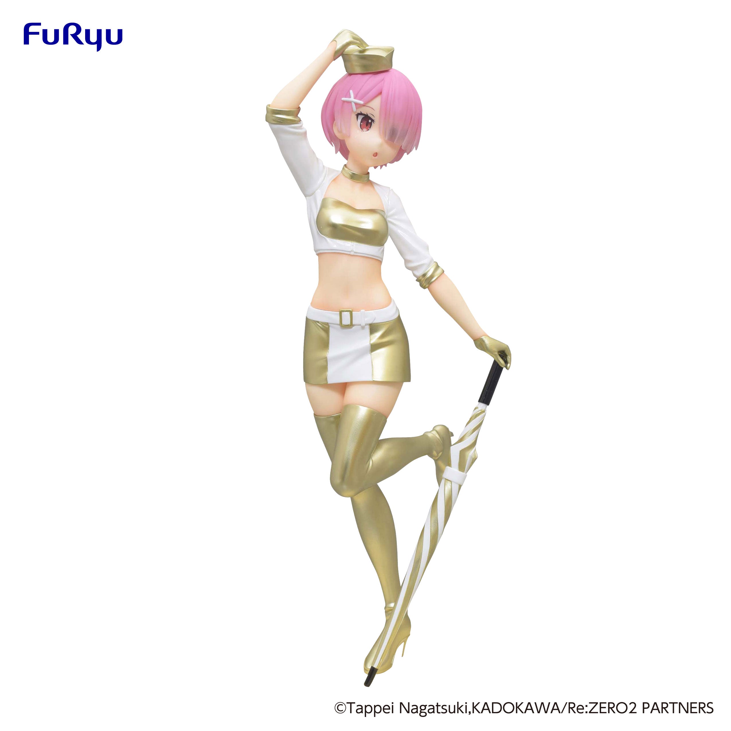 PRE-ORDER FuRyu - Re:ZERO -Starting Life in Another World Trio-Try-iT Figure - Ram: Grid Girl Ver.