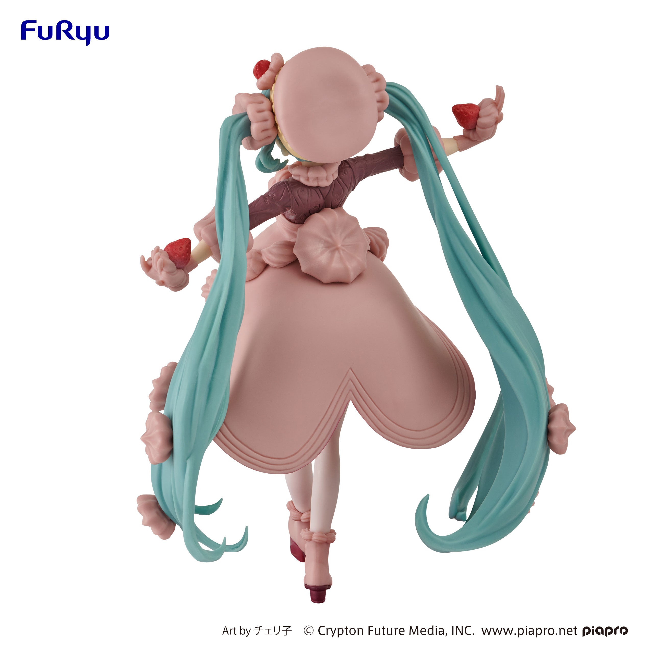 IN-STOCK FuRyu - Vocaloid Sweet Sweets Series Figure - Hatsune Miku Strawberry Chocolate Shortcake [January 2024 Release]