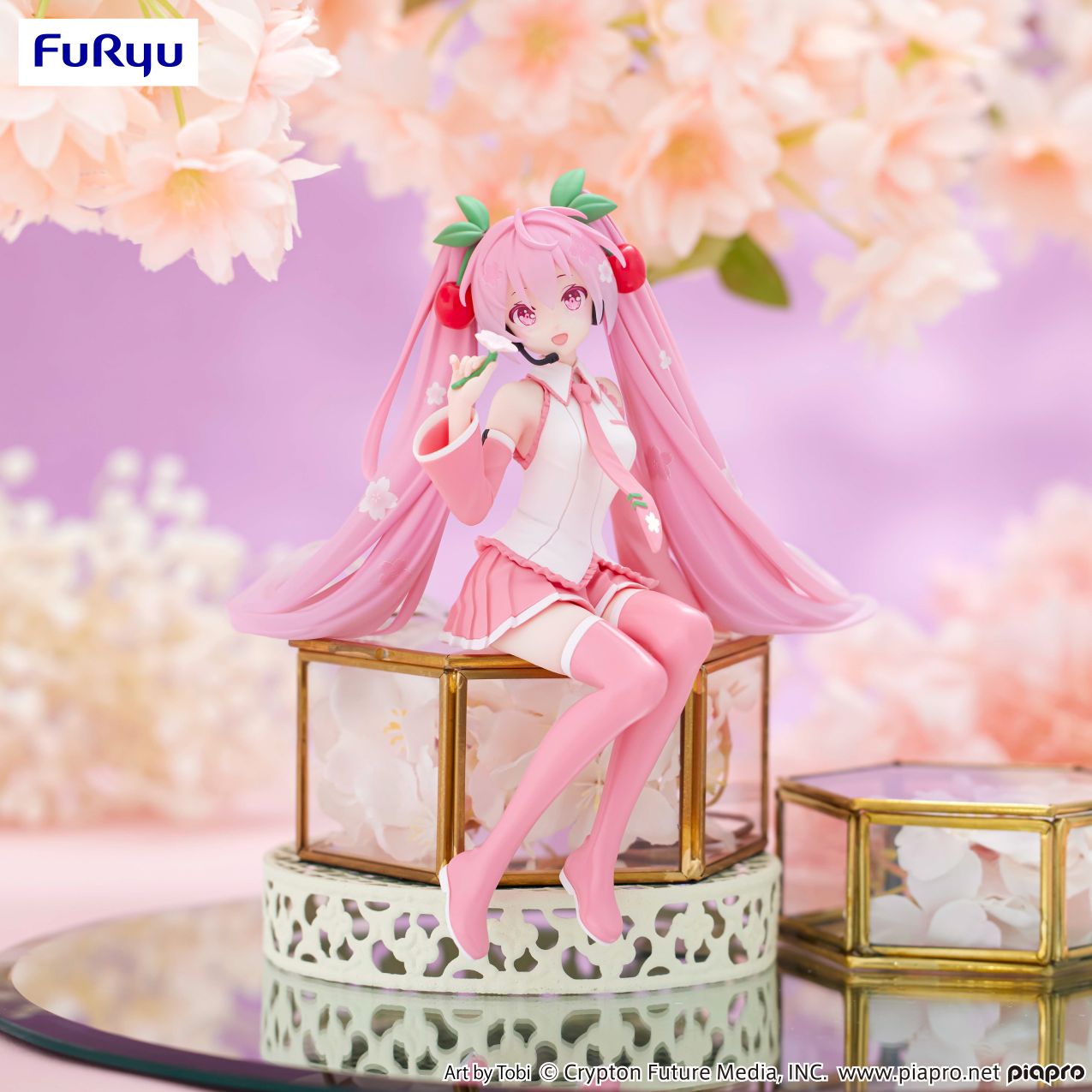 IN-STOCK FuRyu - Vocaloid Noodle Stopper Figure - Sakura Miku 2024