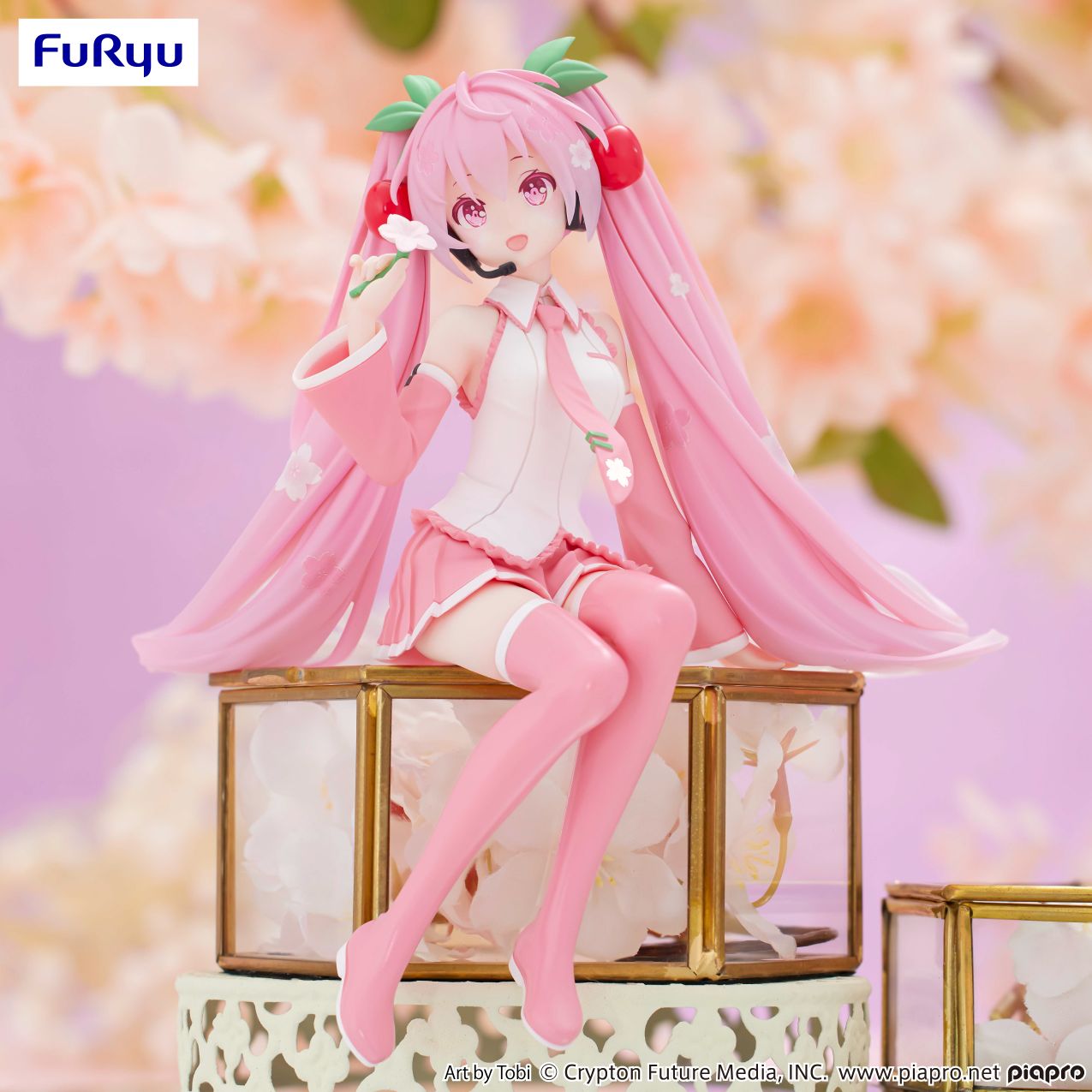 IN-STOCK FuRyu - Vocaloid Noodle Stopper Figure - Sakura Miku 2024