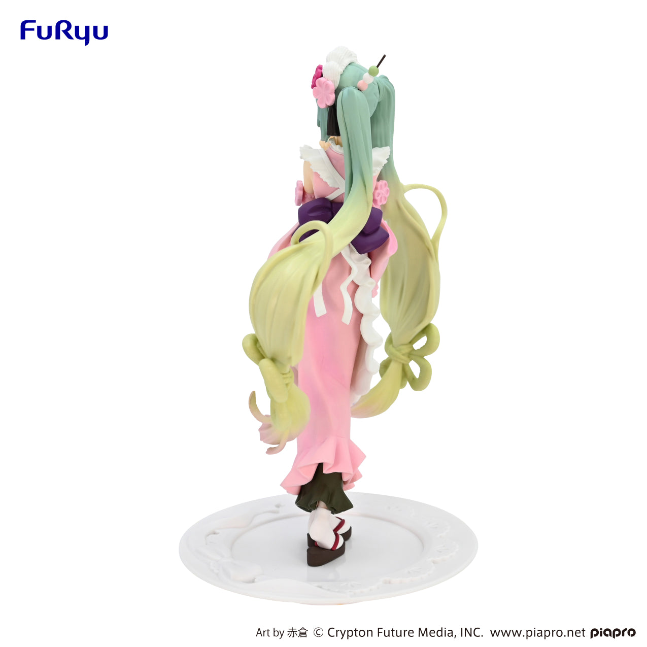 PRE-ORDER FuRyu - Vocaloid Exceed Creative Figure - Hatsune Miku: Matcha Green Tea Parfait Cherry Blossom Ver.