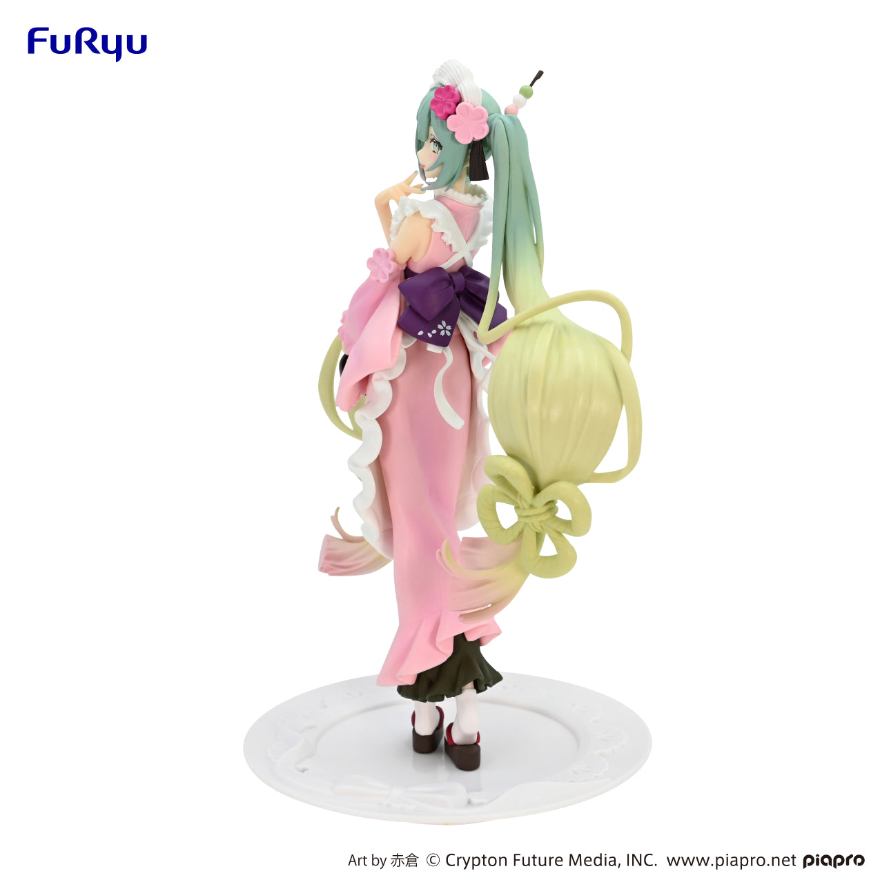 PRE-ORDER FuRyu - Vocaloid Exceed Creative Figure - Hatsune Miku: Matcha Green Tea Parfait Cherry Blossom Ver.
