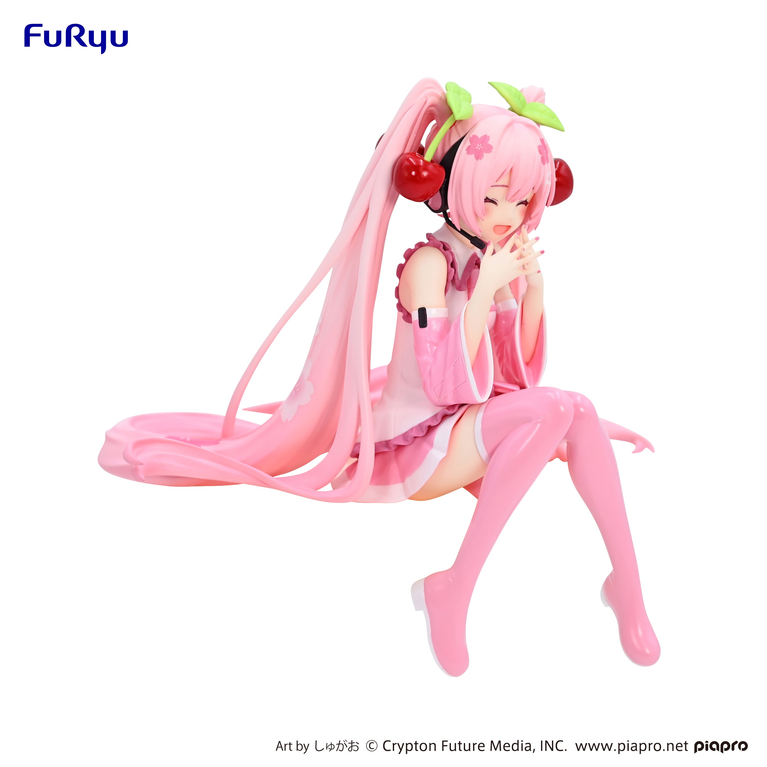 PRE-ORDER FuRyu - Vocaloid Noodle Stopper Figure - Sakura Miku: 2023 Smile Ver.