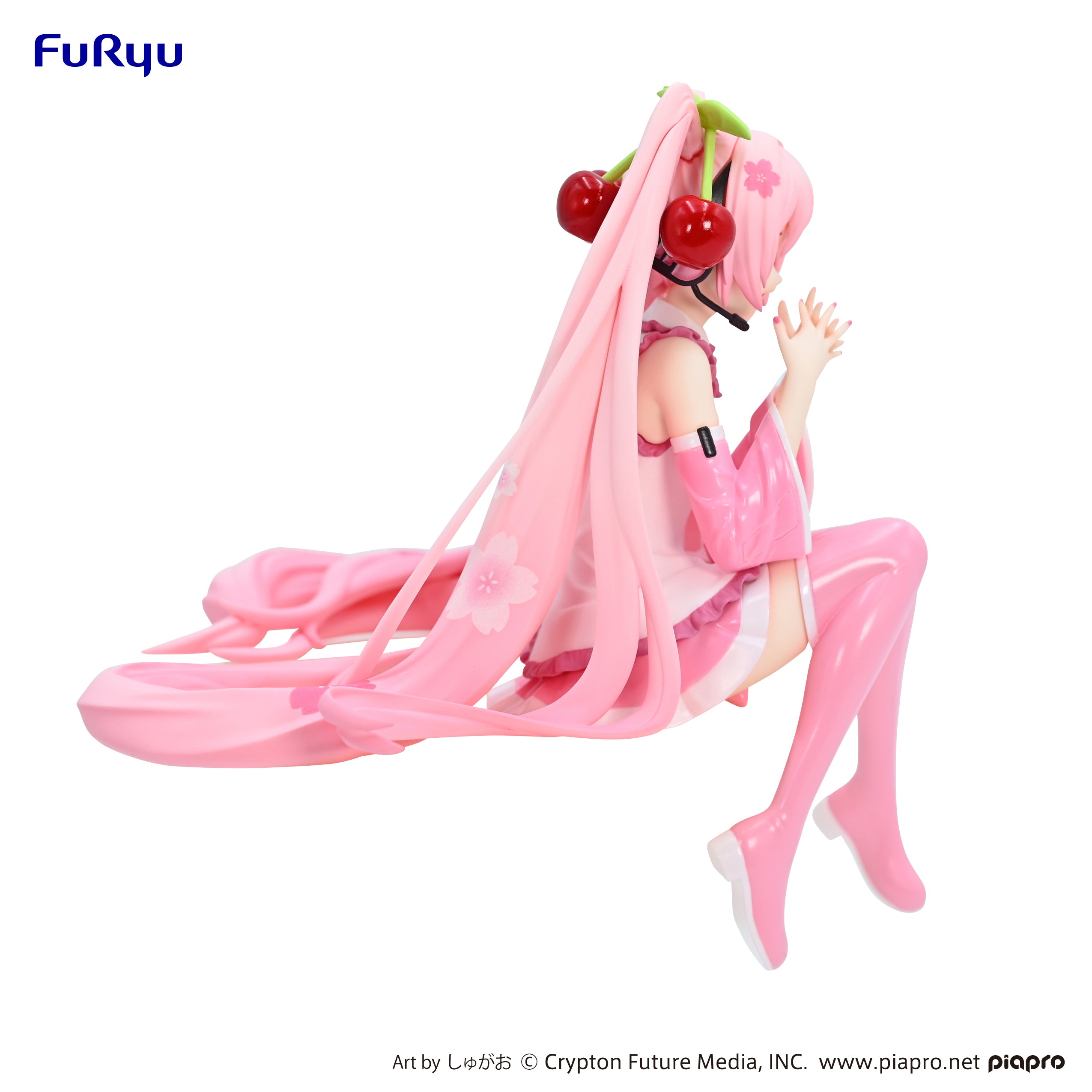 PRE-ORDER FuRyu - Vocaloid Noodle Stopper Figure - Sakura Miku: 2023 Smile Ver.