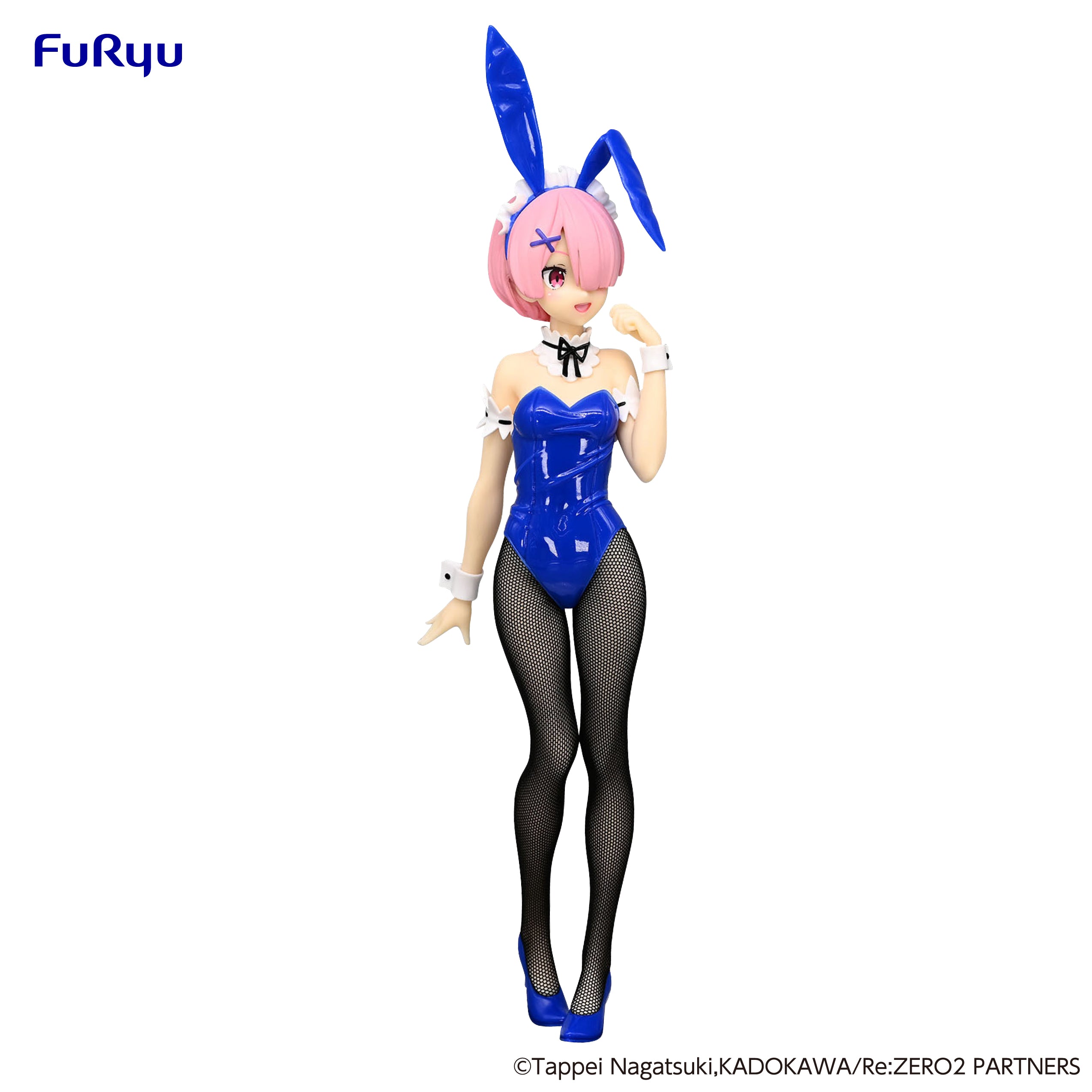 IN-STOCK FuRyu - Re: ZERO -Starting Life in Another World- BiCute Bunnies Figure - Ram: Blue Color Ver.