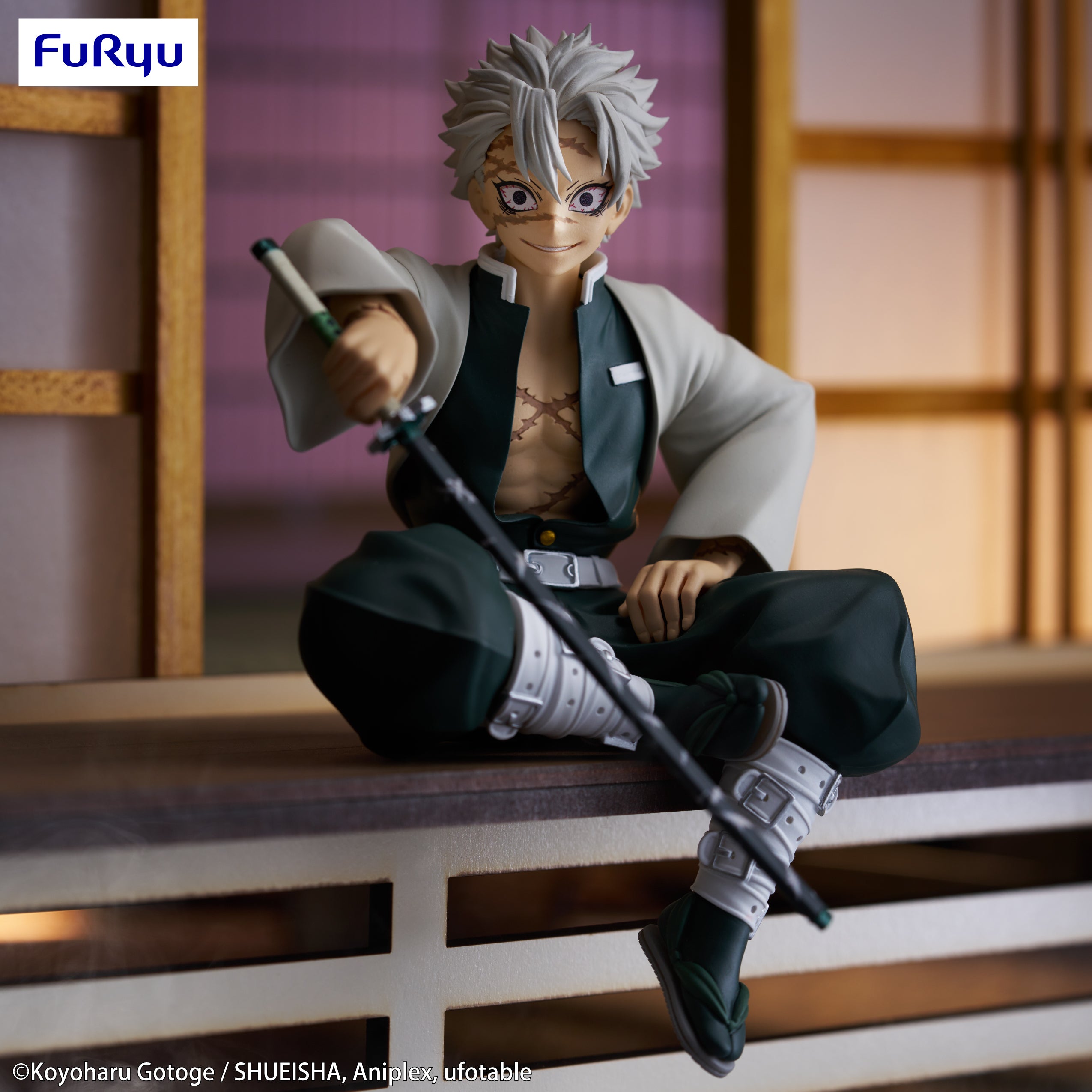 IN-STOCK FuRyu - Demon Slayer: Kimetsu no Yaiba Noodle Stopper Figure - Sanemi Shinazugawa