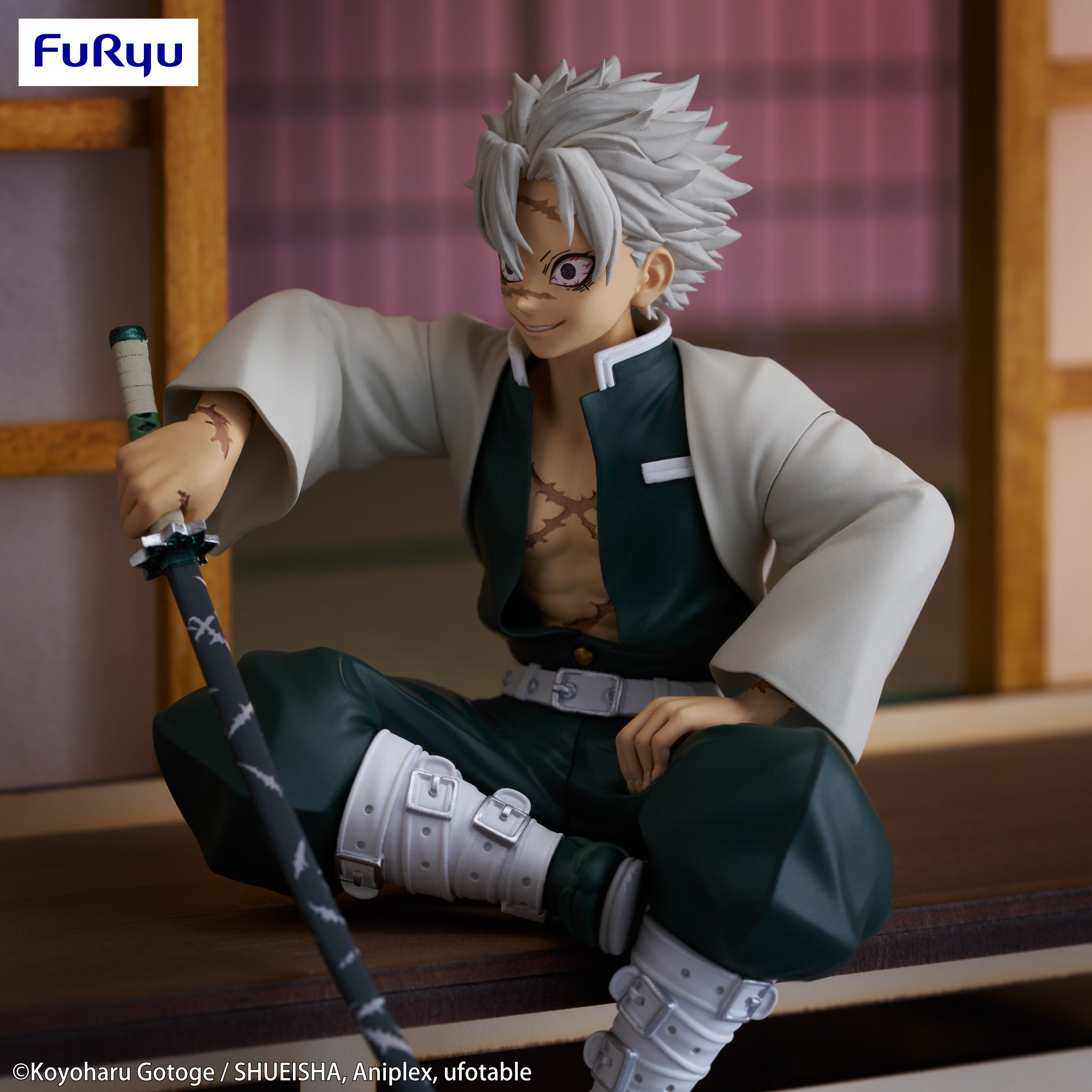 IN-STOCK FuRyu - Demon Slayer: Kimetsu no Yaiba Noodle Stopper Figure - Sanemi Shinazugawa