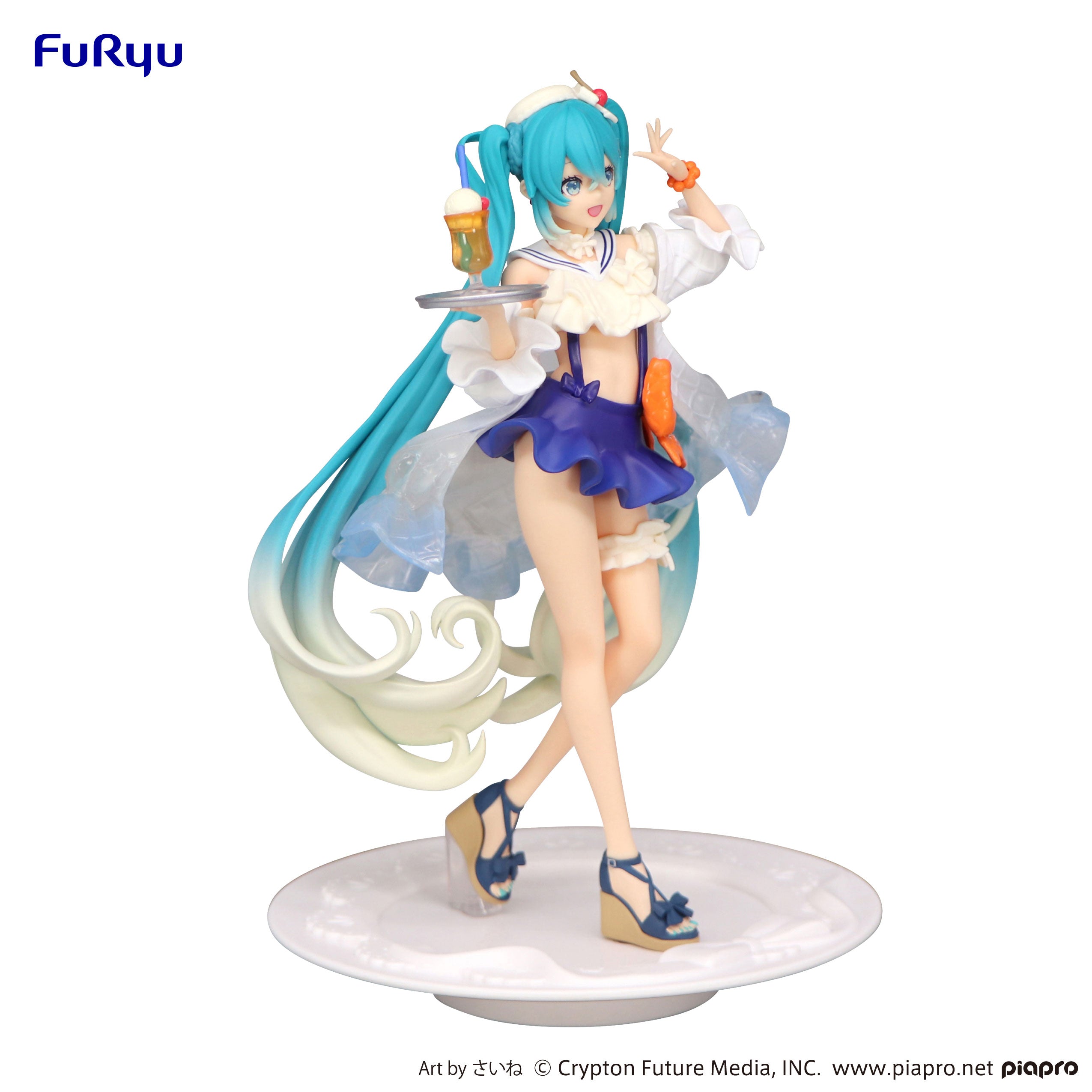 PRE-ORDER FuRyu - Vocaloid Exceed Creative Figure - SweetSweets Series - Hatsune Miku: Tropical Juice